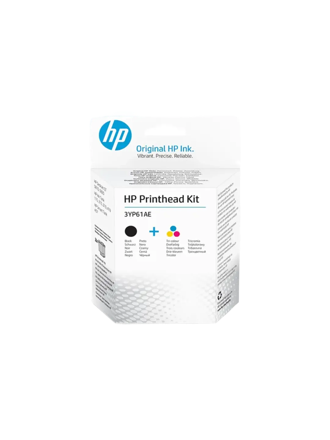 HP - Tri-color + qora HP bosim bosh