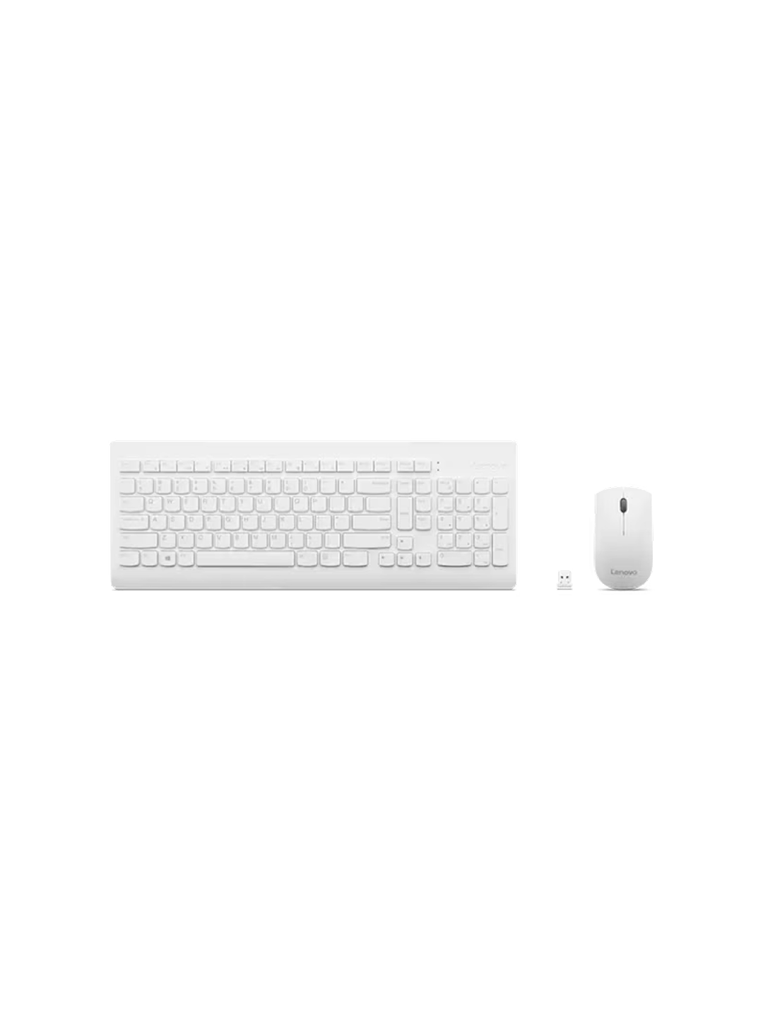 Lenovo 510 Wireless Keyboard and Mouse Combo White