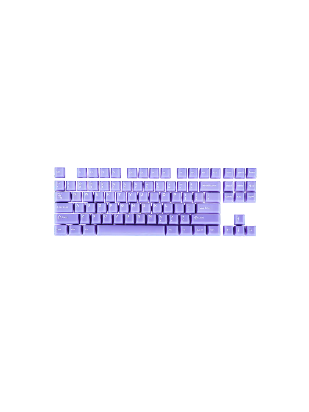 Grape Jelly Keycap Set - Grape Jelly Klaviatura Kalitlari To'plami