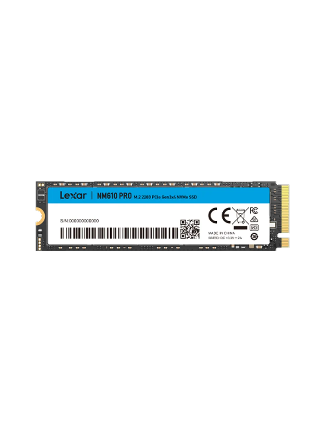 SSD M.2 Lexar 500GB NVMe LNM610 — 2
