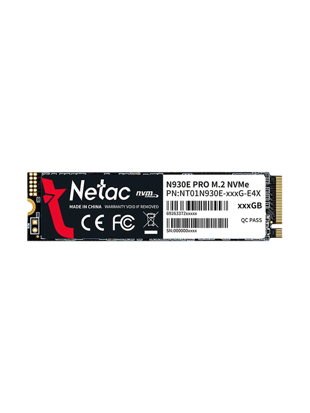SSD M.2 Netac 512GB NVMe — 2