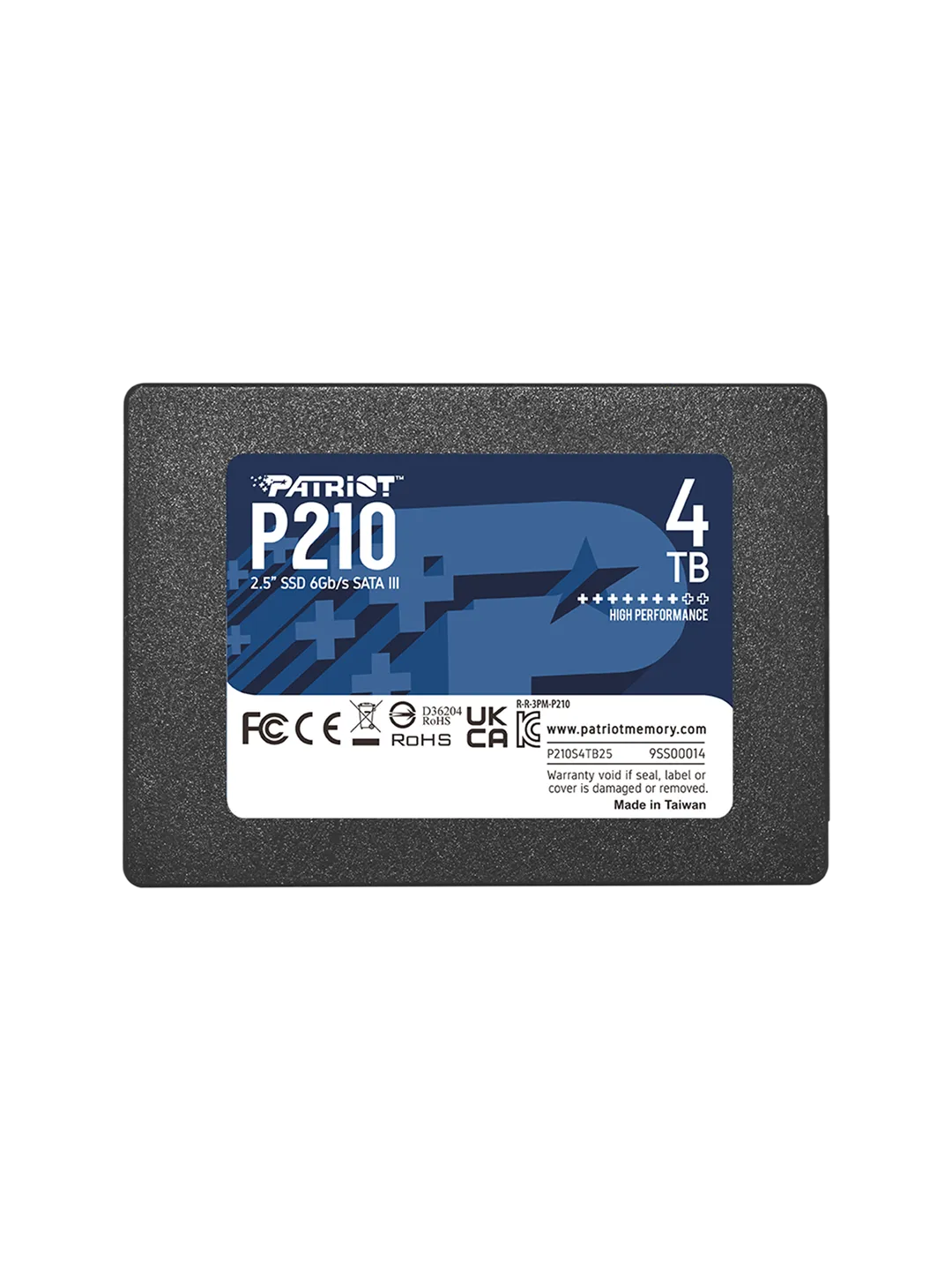 SSD Patriot 1TB SATA III P210 — 2