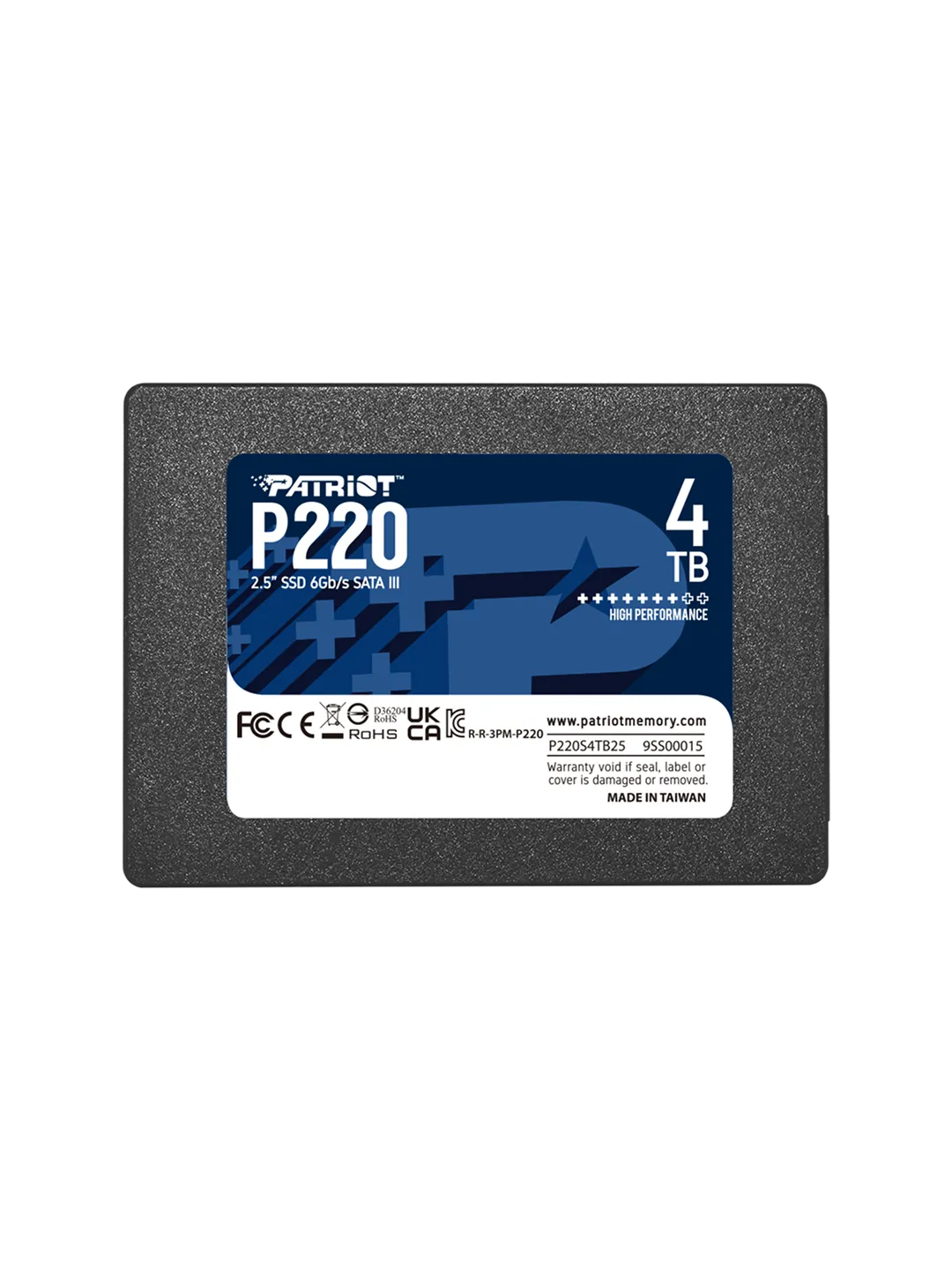 SSD Patriot 256GB SATA III — 2