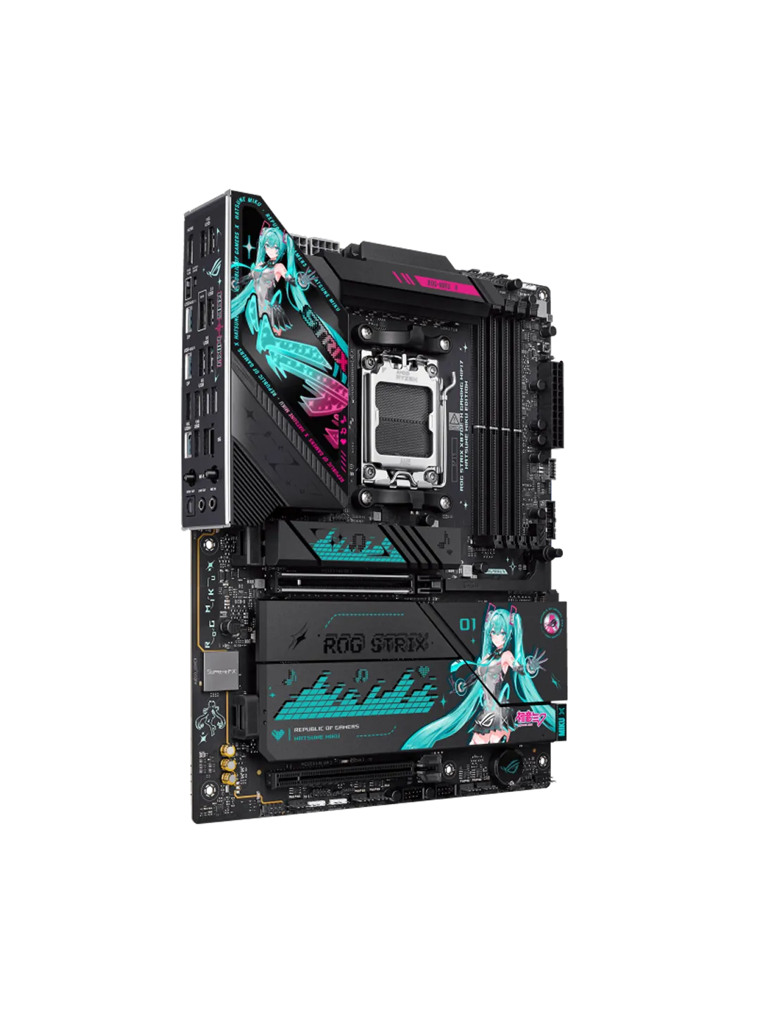 ASUS ROG STRIX X870E-H GAMING WIFI 7 HATSUNE MIKU EDITION — 2