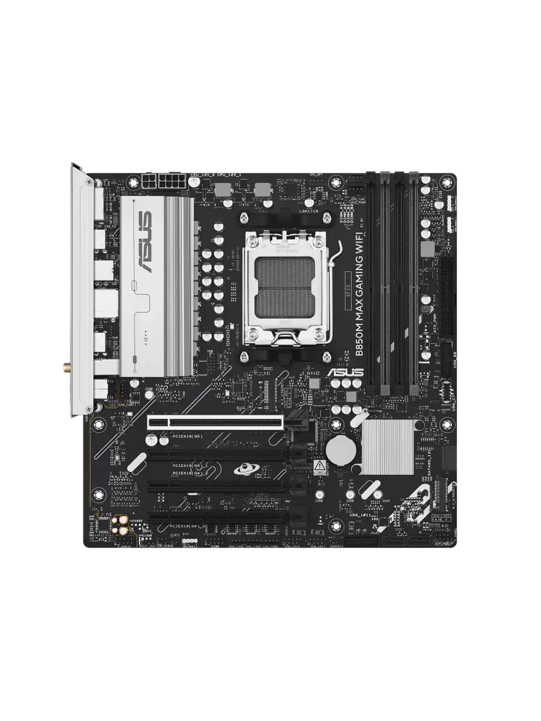 ASUS AMD AM5 B850 MAX GAMING WIFI WHITE