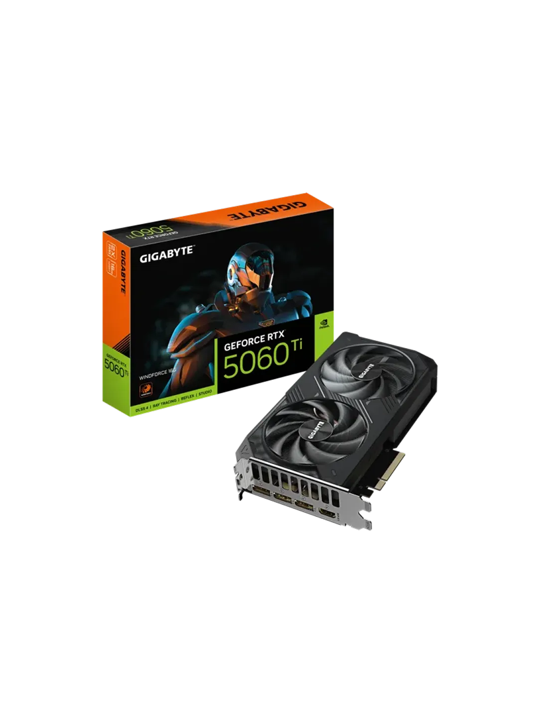 Gigabyte - 16GB GeForce RTX5060Ti WINDFORCE — 4