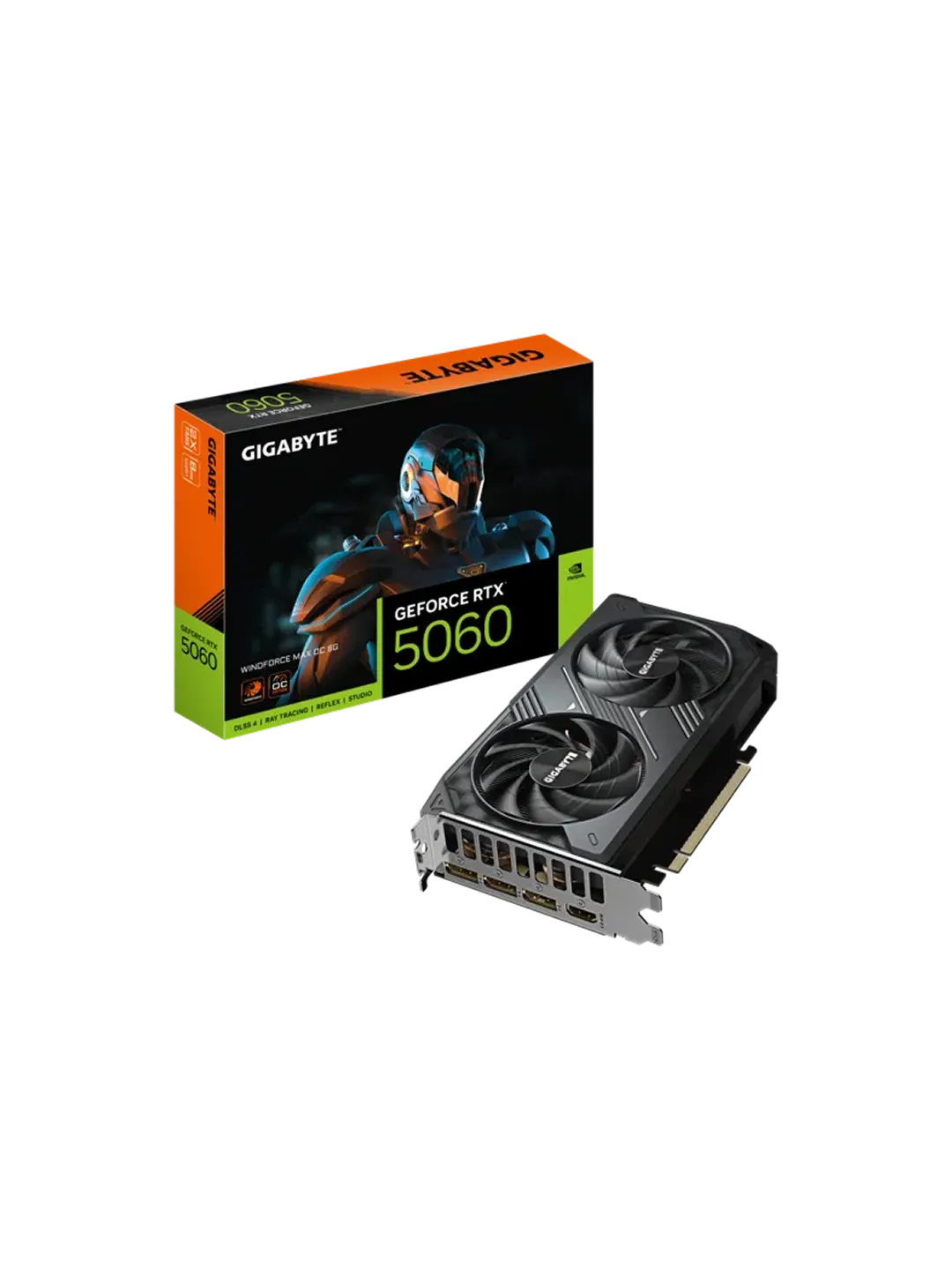 Gigabyte - 8GB GeForce RTX5060 WINDFORCE MAX OC — 4