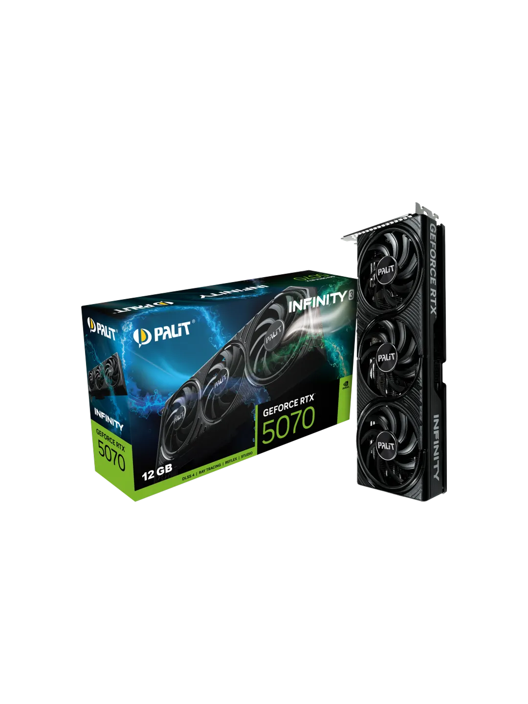 Palit - 12GB GeForce RTX5070 INFINITY 3 OC GDDR7 — 4