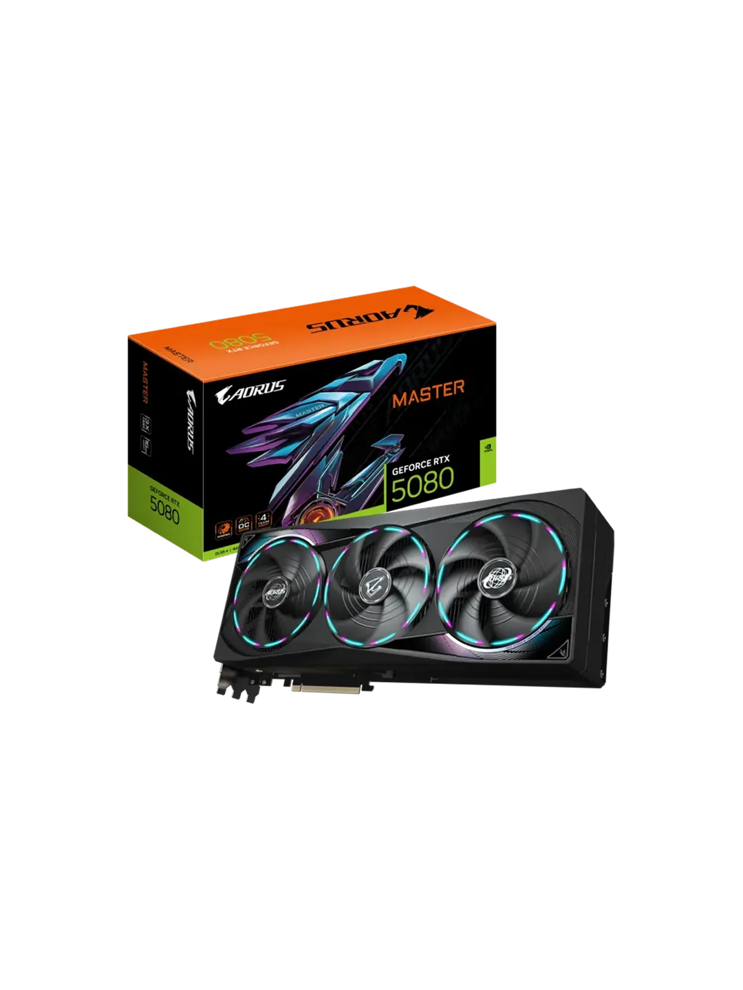 Gigabyte - 16GB GeForce RTX5080 AORUS MASTER — 4