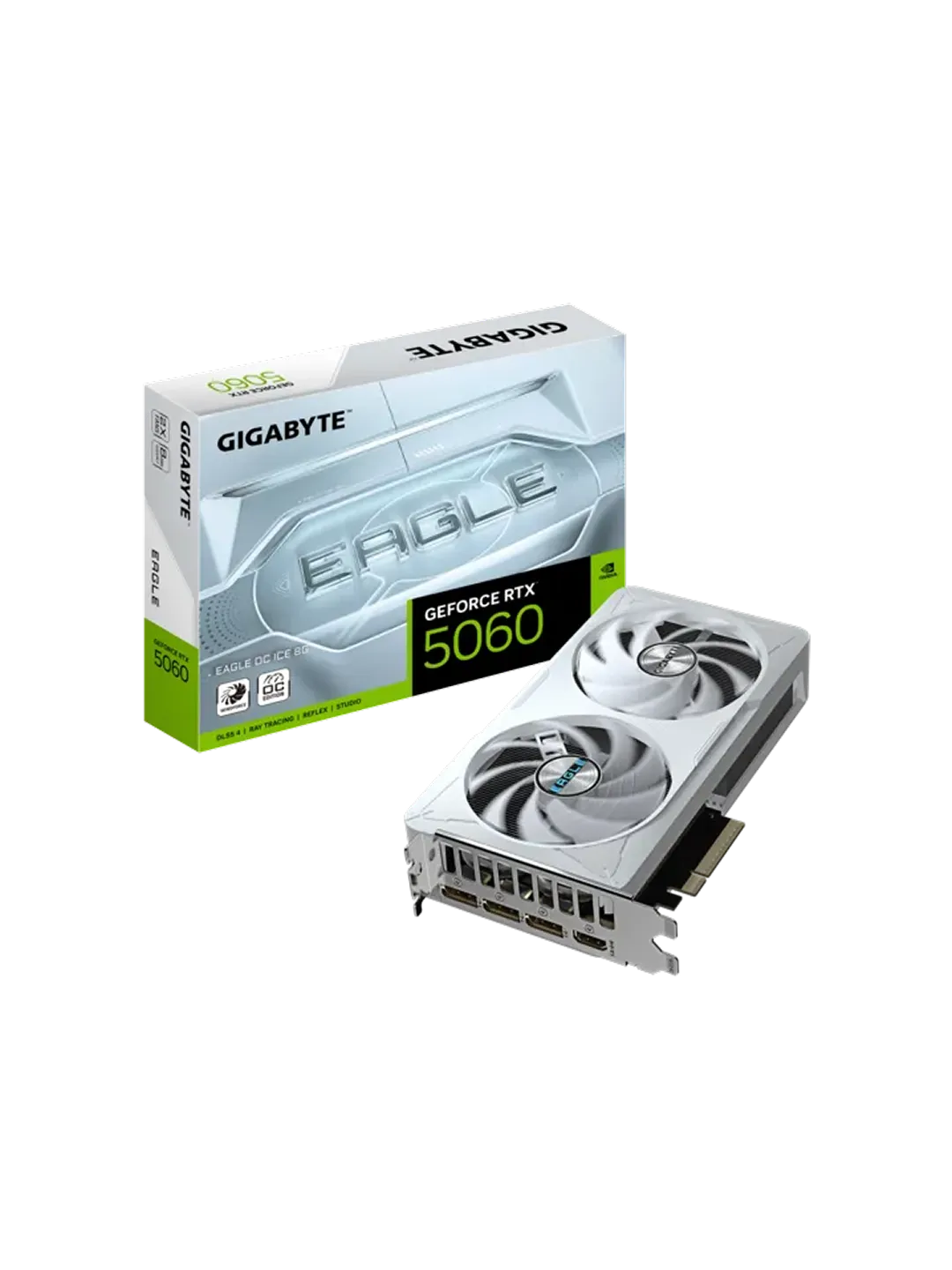 Gigabyte - 8GB GeForce RTX5060 EAGLE OC ICE — 4