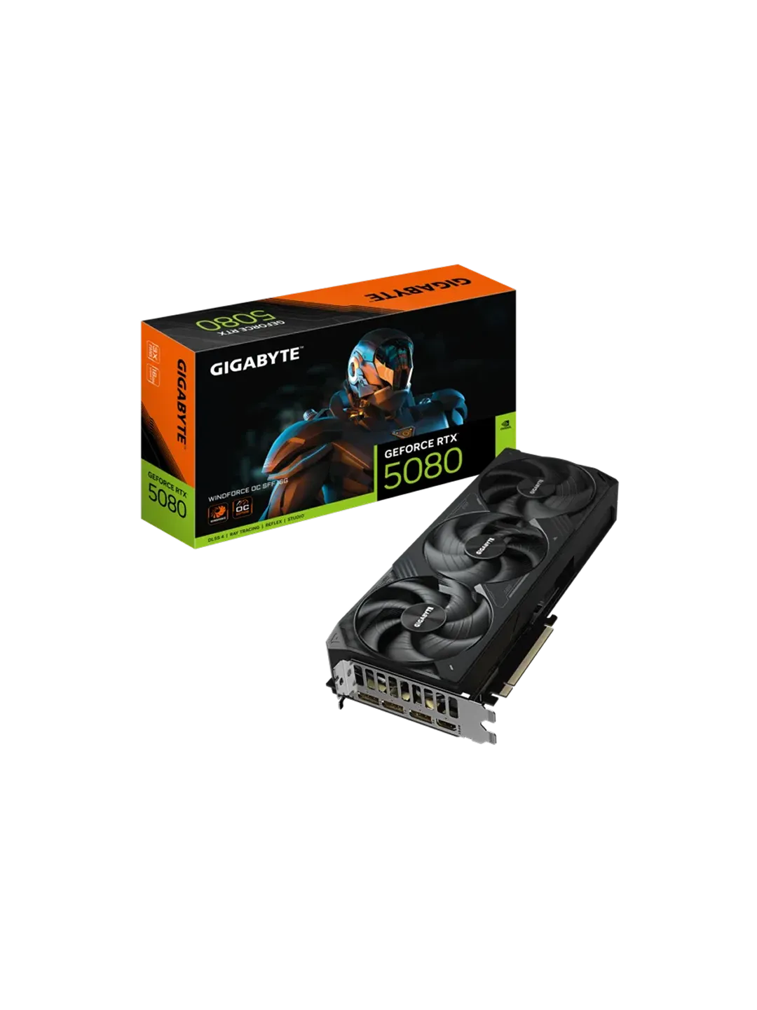 Gigabyte - 16GB GeForce RTX5080 WINDFORCE DDR7 — 4