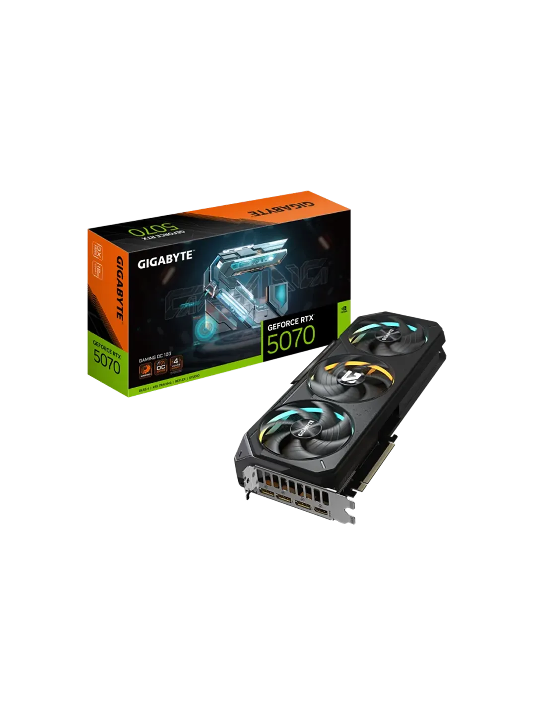 Gigabyte - 12GB GeForce RTX5070 GAMING OC — 4