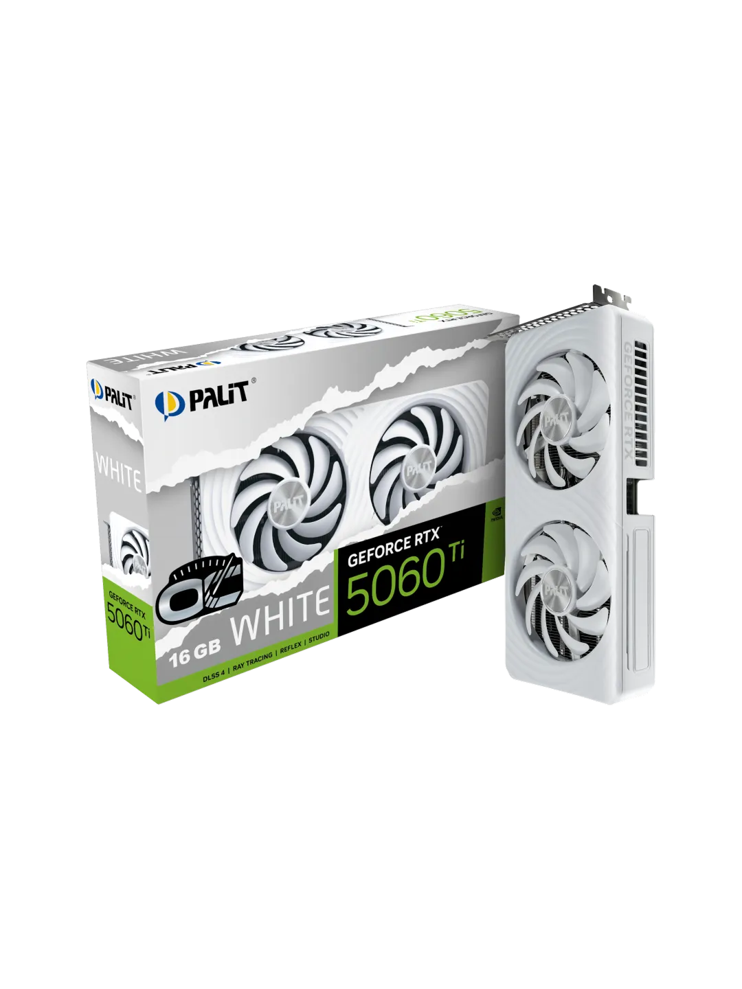 Palit - 16GB GeForce RTX5060Ti WHITE OC GDDR7 — 4