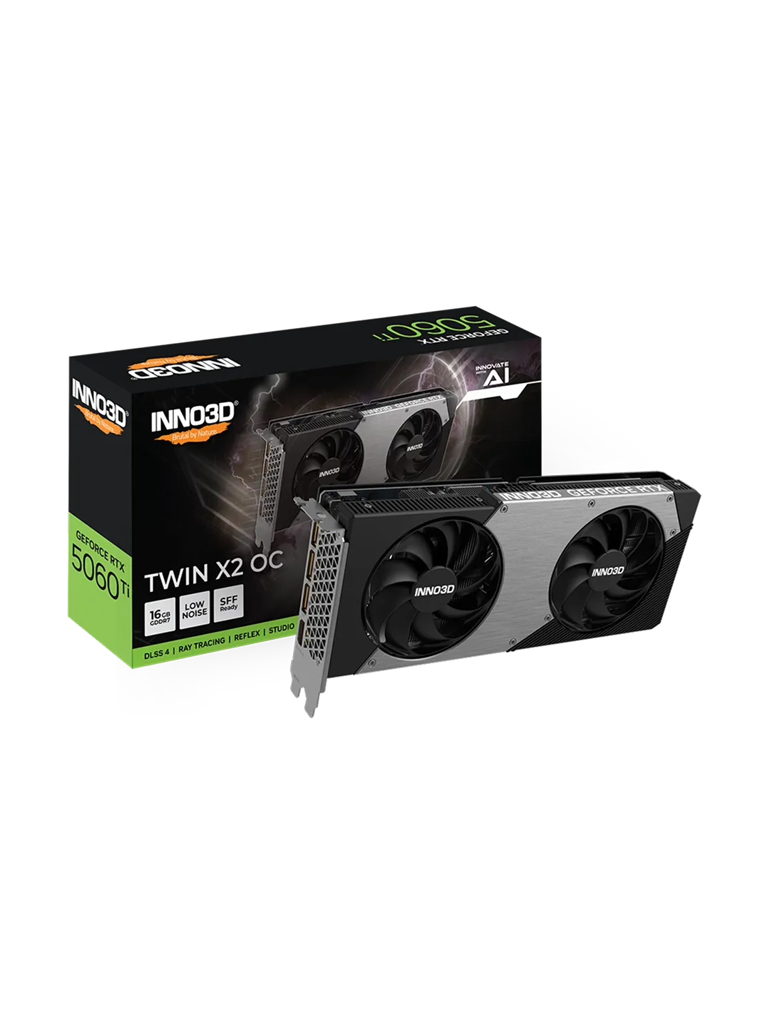 Inno3D - 16GB GeForce RTX5060Ti TWIN X2 OC GDDR7 — 3