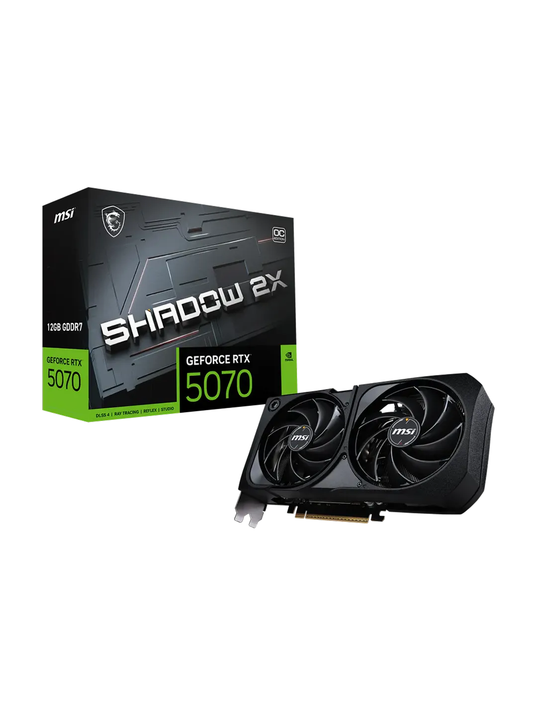 MSI - 12GB GeForce RTX5070 SHADOW 2X OC — 4