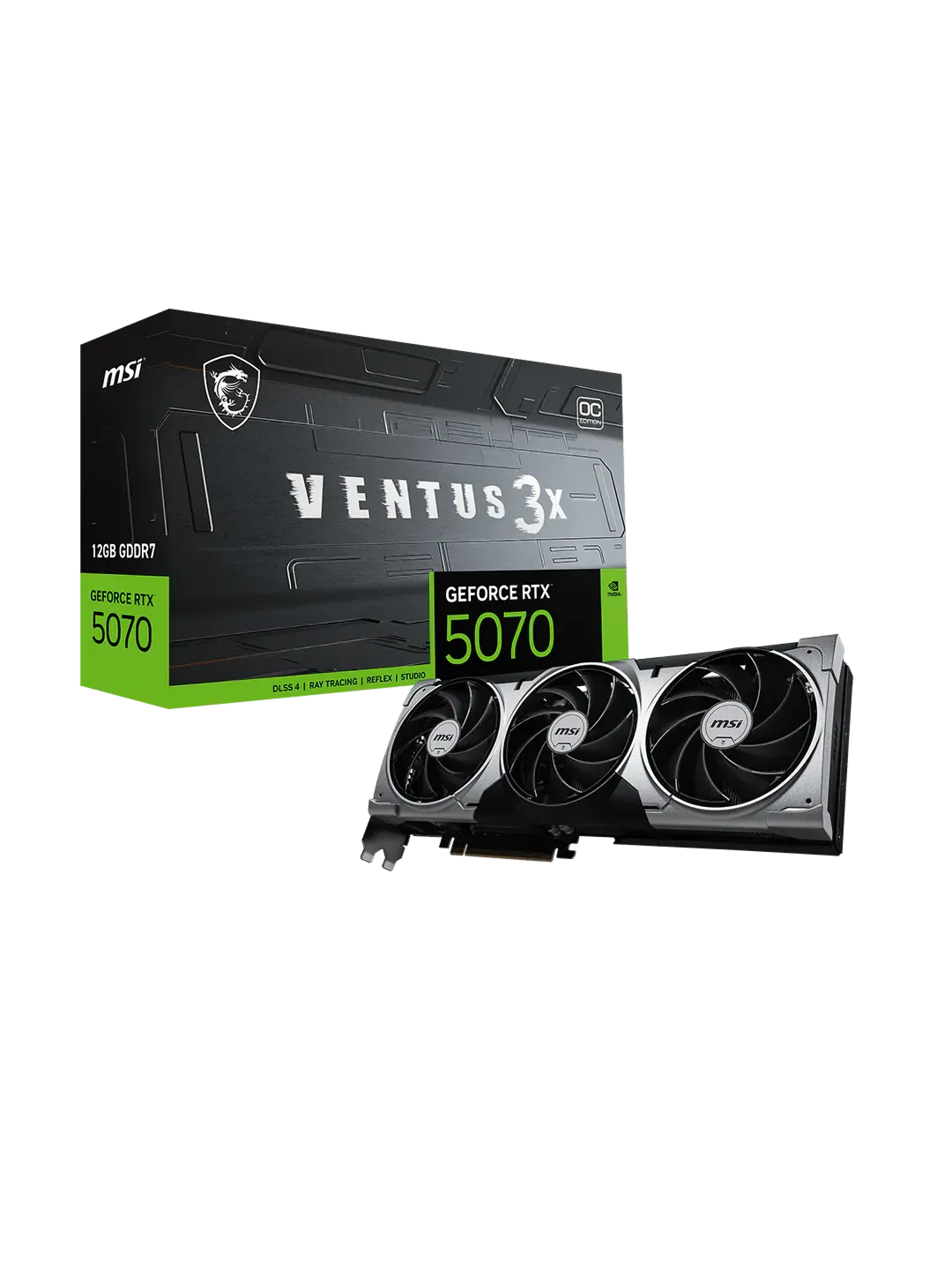 MSI - 12GB GeForce RTX5070 VENTUS 3X OC — 4