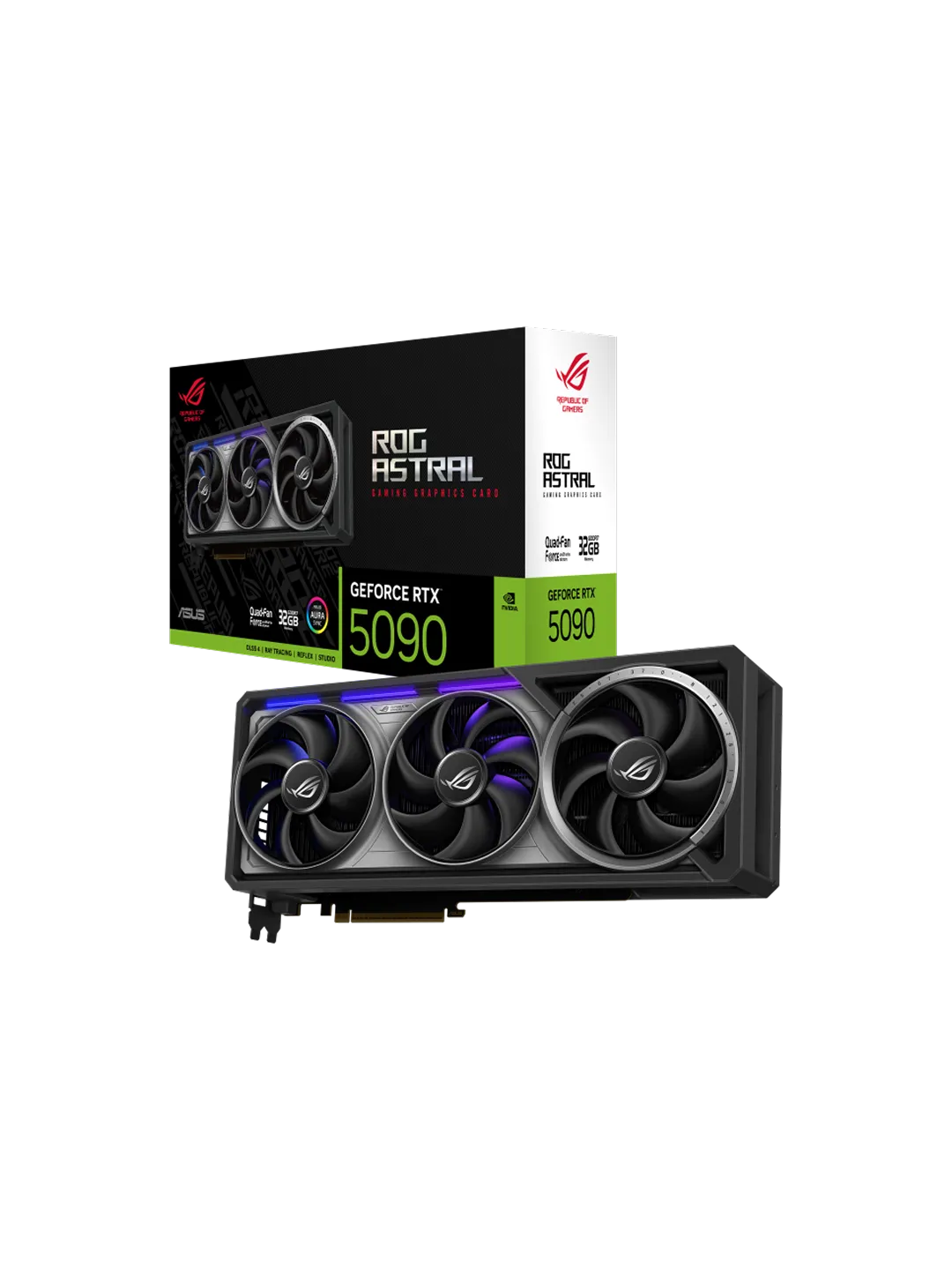 ASUS - 32GB GeForce RTX5090 ROG ASTRAL OC — 4
