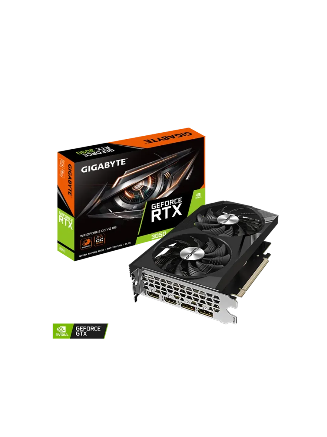 Gigabyte - 8GB GeForce RTX3050 WINDFORCE OC V2 — 4