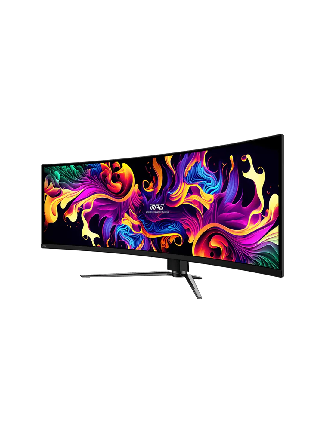 MSI - 49 MPG 491CQPX Gaming Monitor, QOLED, 0,03mc, 240hz, UWQHD (3440x1440), HDMI+DP+TypeC, Black — 4