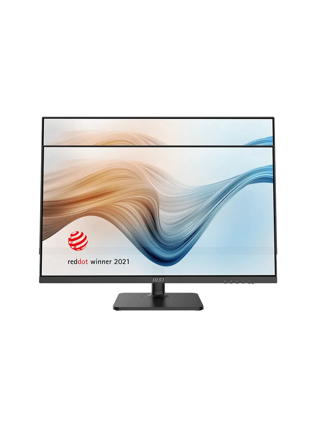 MSI - 27 Modern MD272XP Monitor, IPS, 1mc, 100hz, FHD (1920x1080), HDMI+DP+TypeC, KVM, HAS, Black — 2
