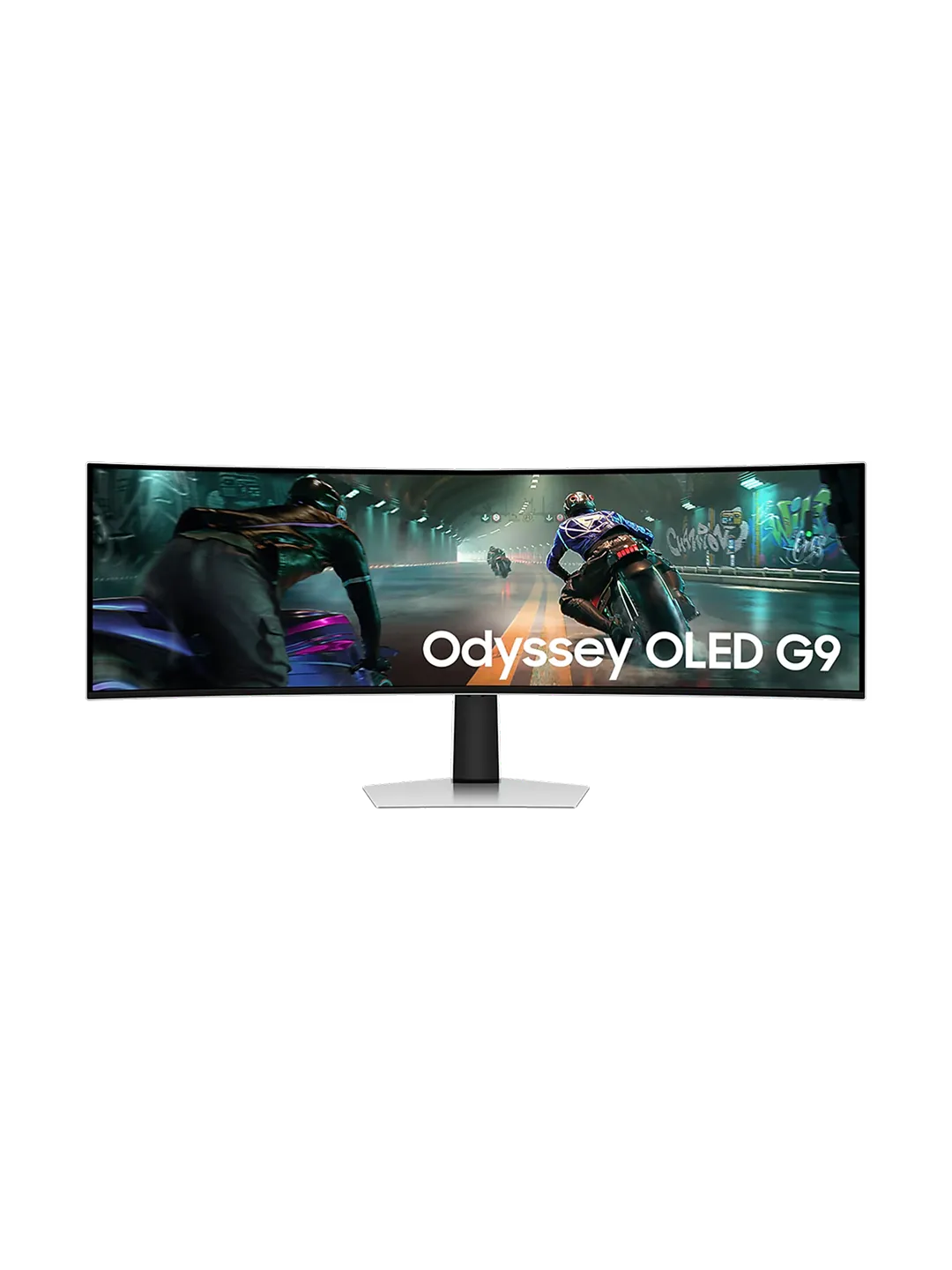 Samsung - 49 Odyssey LS49DG910SIXCI Curved Monitor, OLED, 5мс, 144Hz, DQHD (5120x1440), HDMI+DP+Type-C, Black