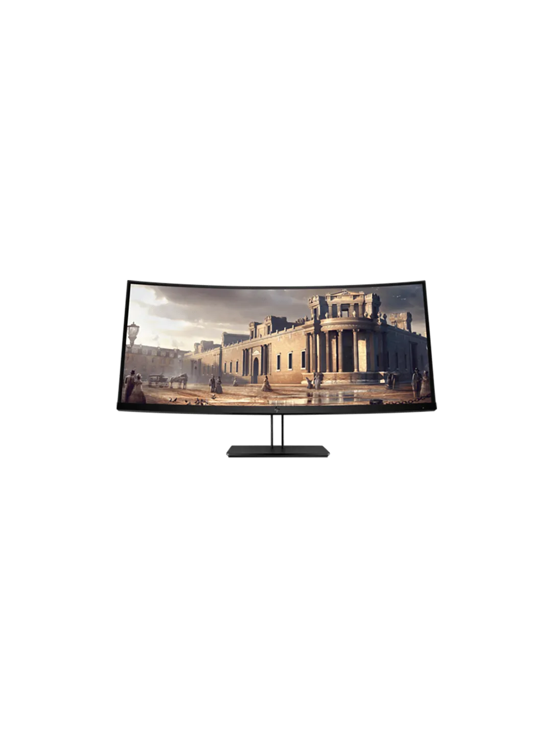 HP - 38 Z38c Curved Monitor, IPS, 5mc, 60Hz, UHD (3840x2160), HDMI, DisplayPort, TypeC, Silver