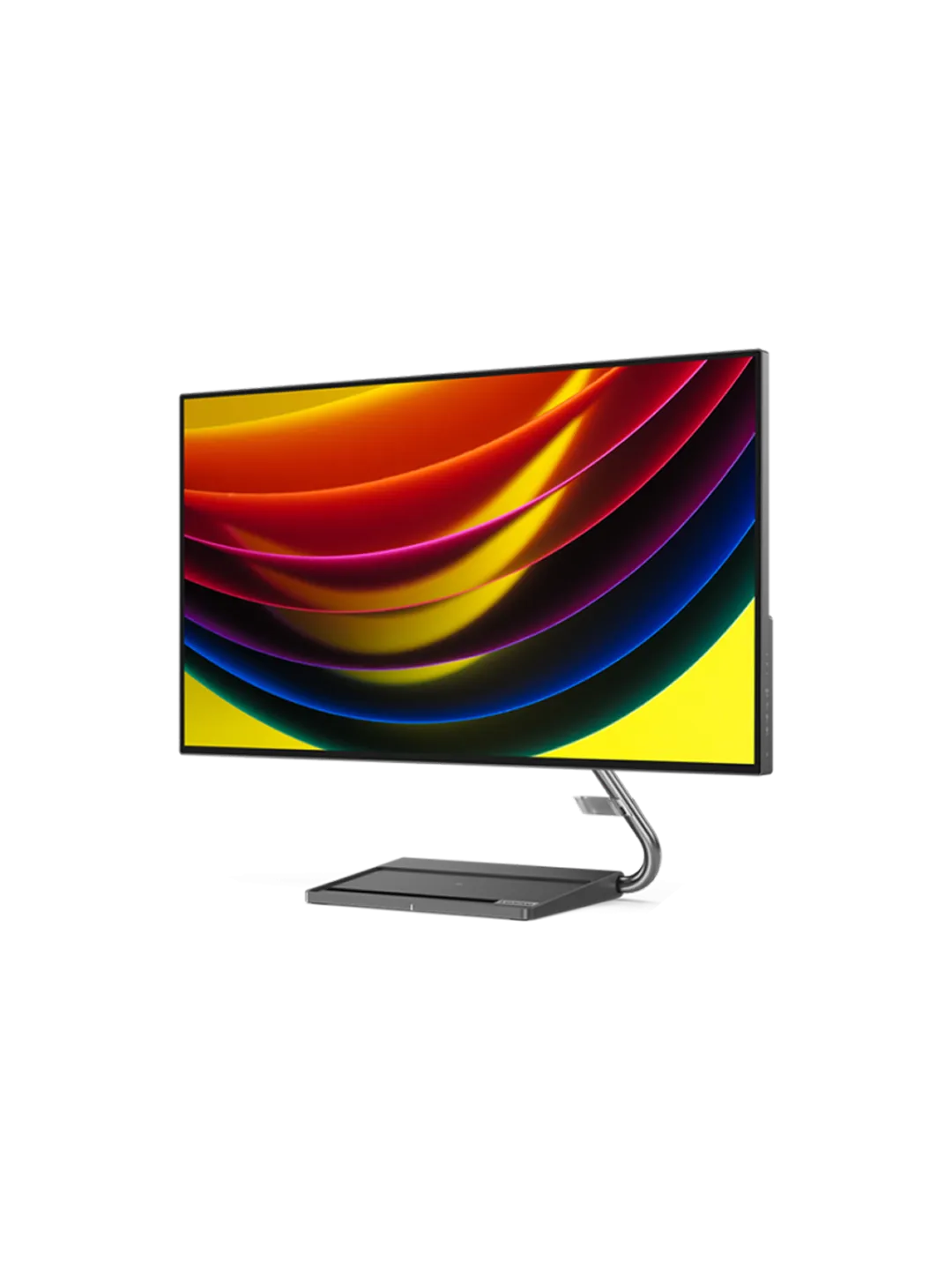 Lenovo - 27 Qreator Monitor, IPS, 60Hz, 4mc, UHD(3840x2160) 4K, HDMI+DP+TypeC, Iron Grey ( — 4