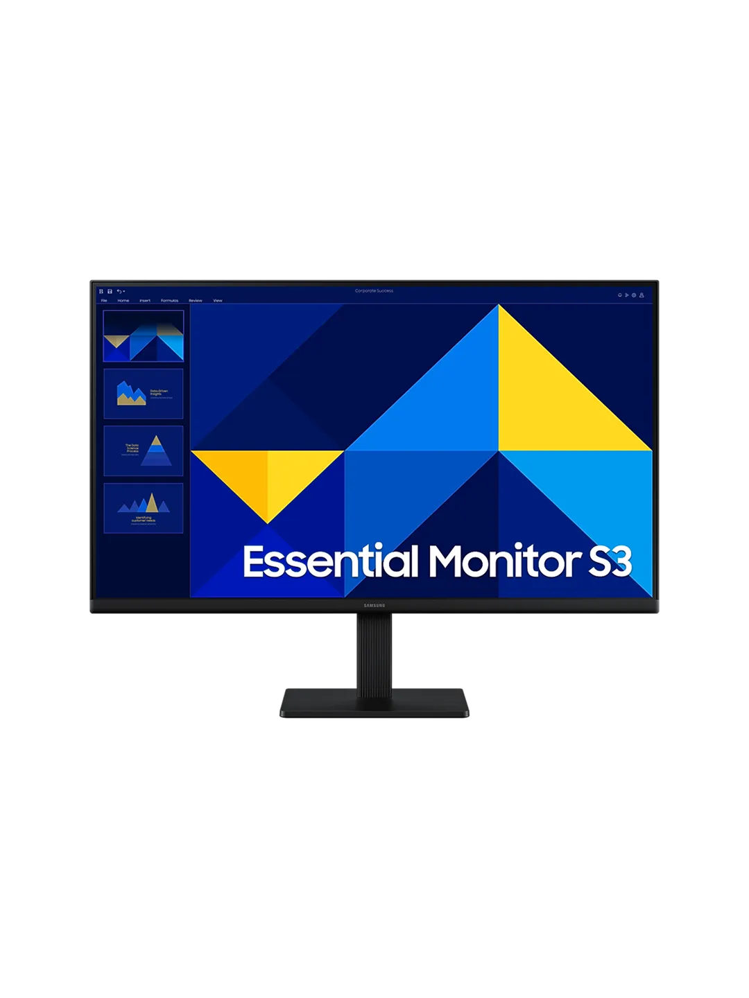 Samsung - 27 LS27D300GAIXCI S3 LED Monitor, IPS, 100Hz, 5mc, FHD (1920x1080), HDMI, DVI, Black