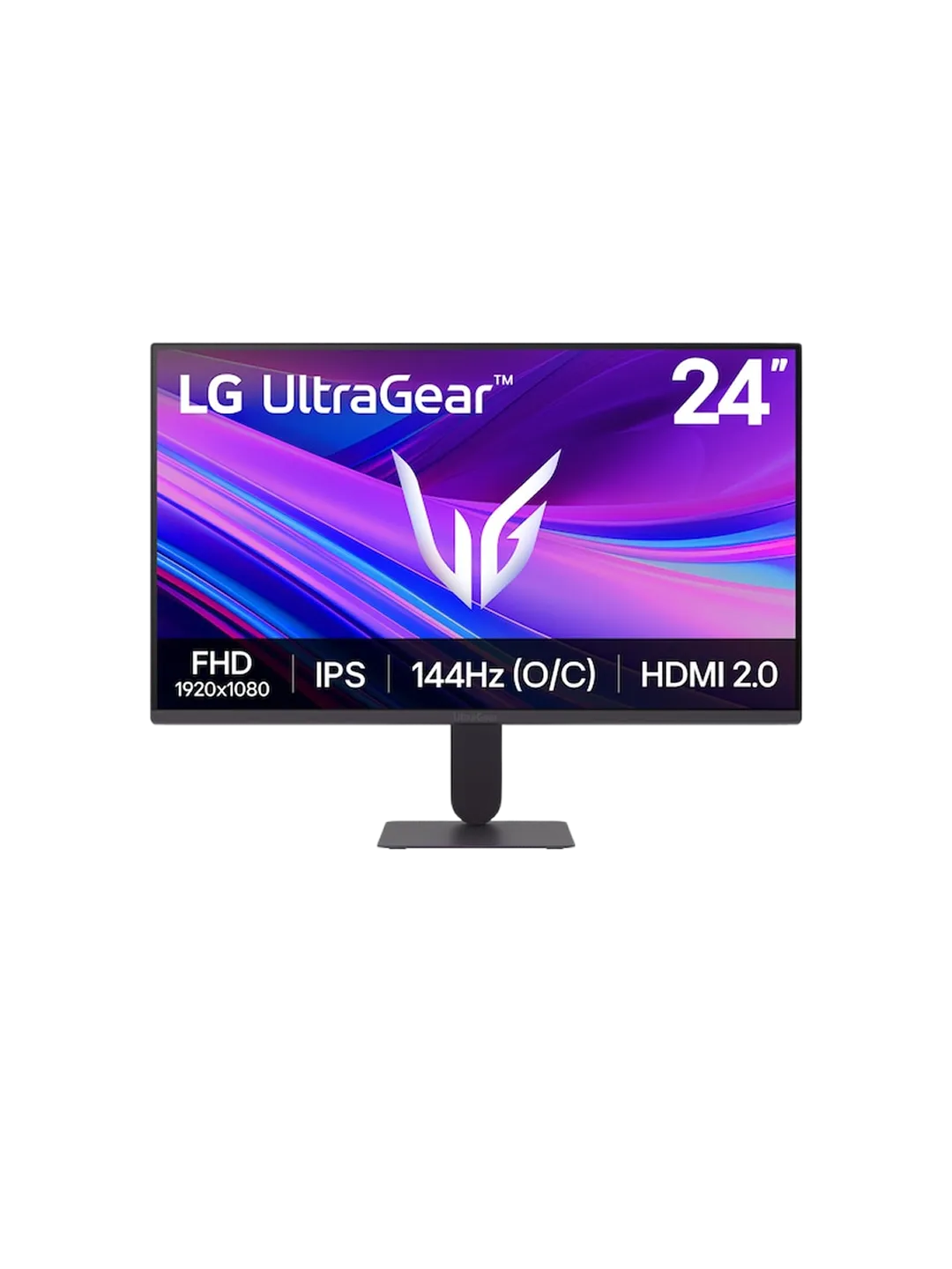 LG - 24 24G411A-B UltraGear, IPS, 5mc, 144Hz, FHD (1920 x 1080), HDMI+Display Port, NVIDIA® G-SYNC®, AMD FreeSync™