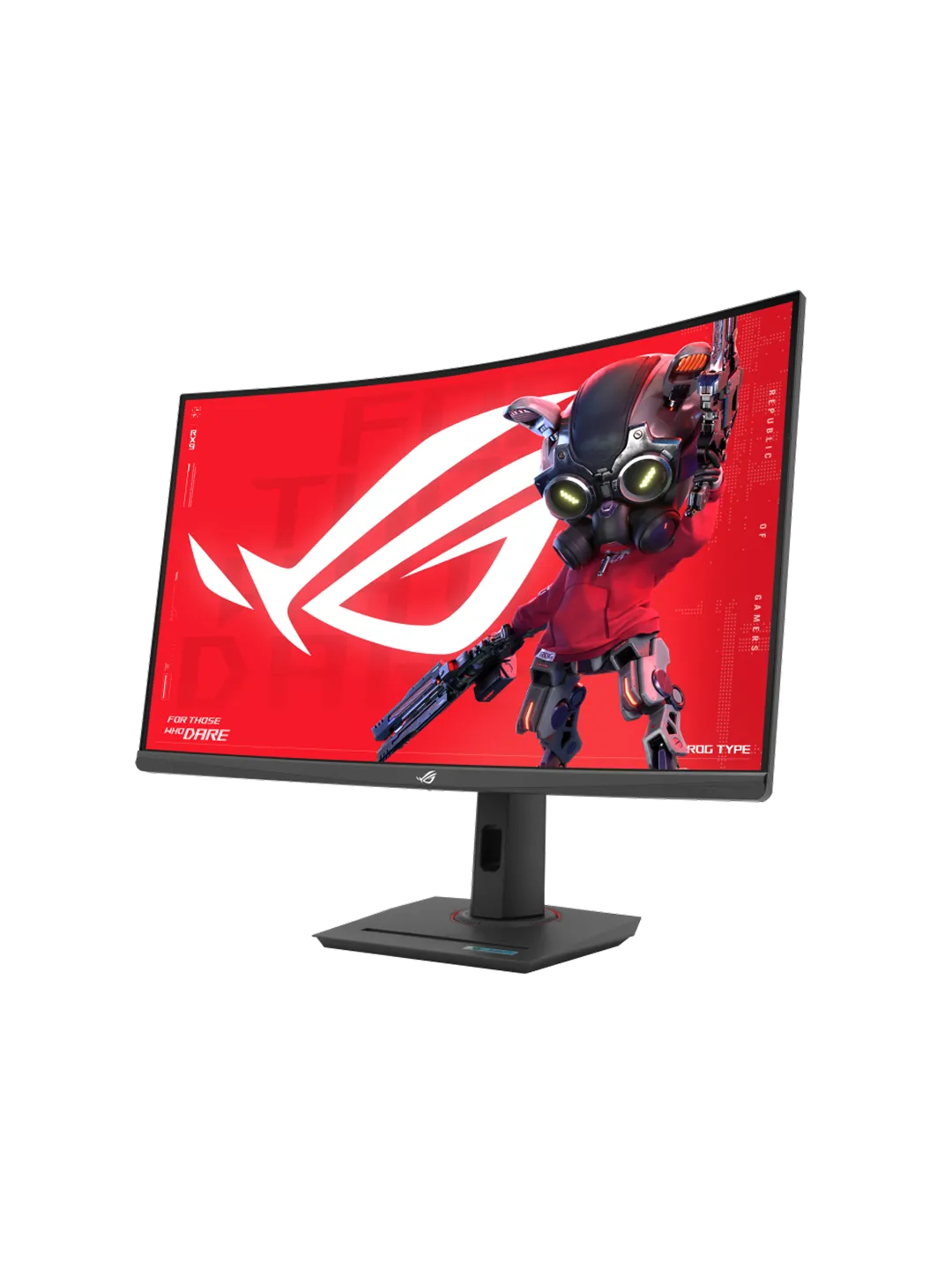 ASUS - 32 ROG Strix XG32WCMS Curved Gaming Monitor, QHD (2560x1440), 280Hz, Fast VA, 1ms, USB Type-C, HDR, Black — 4