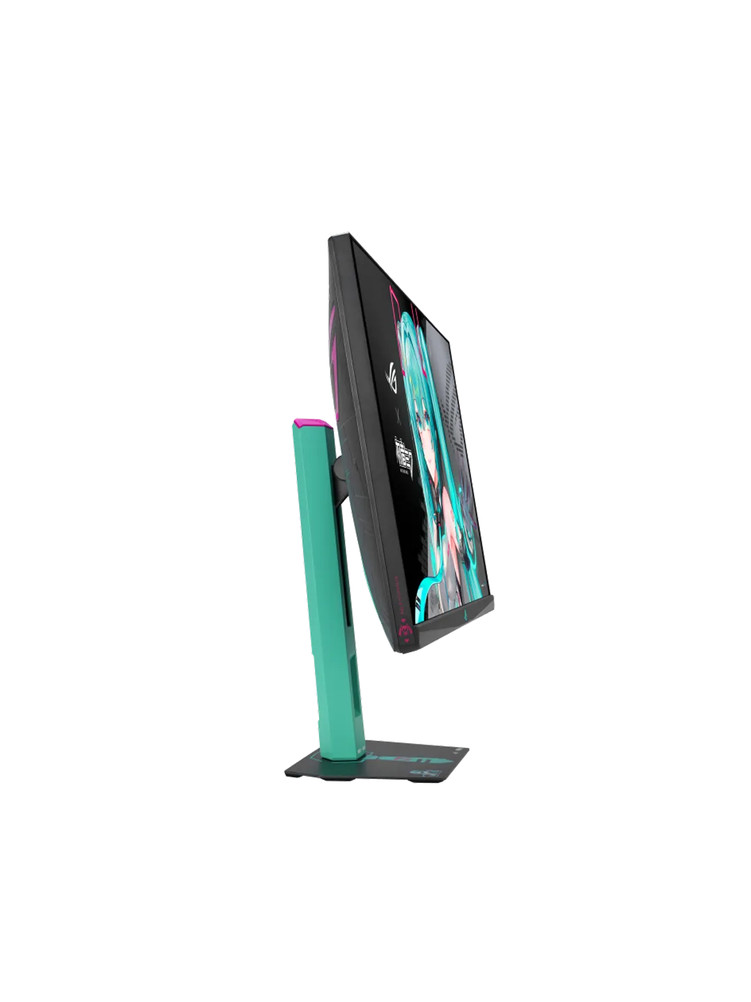ASUS - 27 ROG Strix XG27ACMEG-G Hatsune Miku Edition Gaming Monitor, IPS, 260Hz, QHD(2560 x 1440)2K, 0,03ms, USB Type-C, HDR400, Black — 3