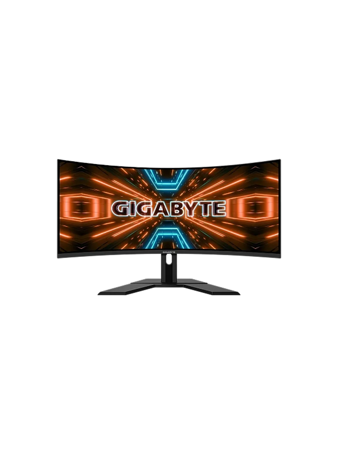 Gigabyte - 34 GS34WQCP-EK Curved Gaming Monitor, VA, 180hz, 1mc, WQHD (3440 х 1440), HDMI, DisplayPort, Black