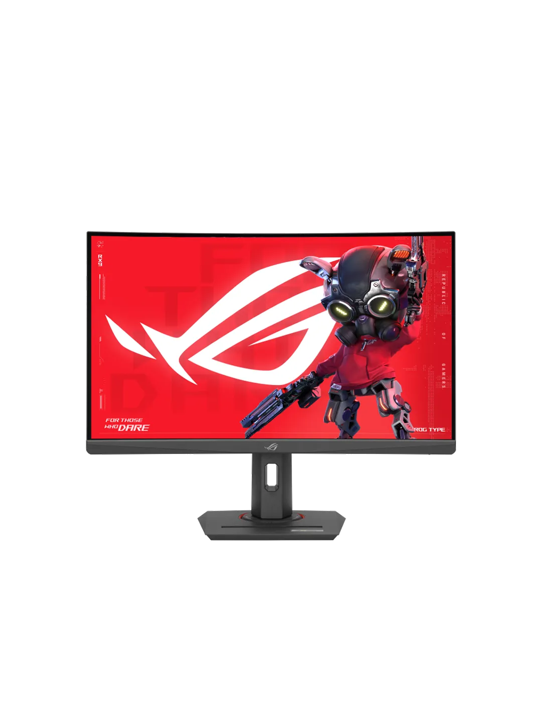 ASUS - 27 ROG Strix XG27WCMS Curved Gaming Monitor, QHD (2560x1440), 280Hz, 1ms, USB Type-C, HDR, Black
