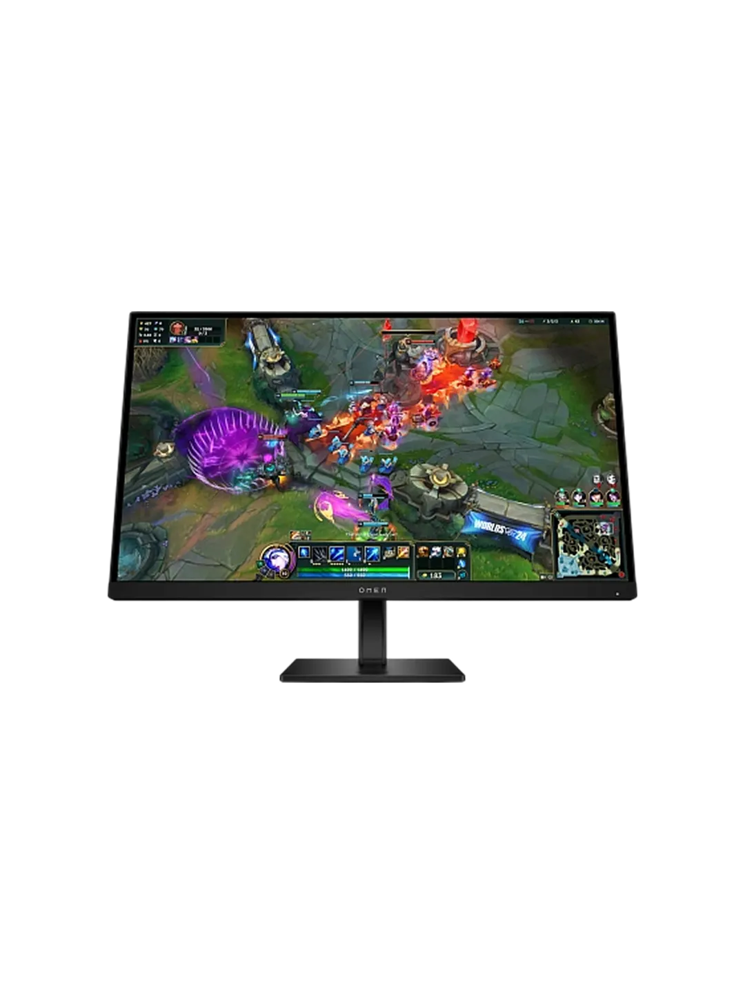 HP - 27 OMEN 27qs G2 [2H] Gaming Monitor, IPS, 1ms, 280 Hz, QHD (2560 x 1440),HDMI; Audio; USB hub; DisplayPort