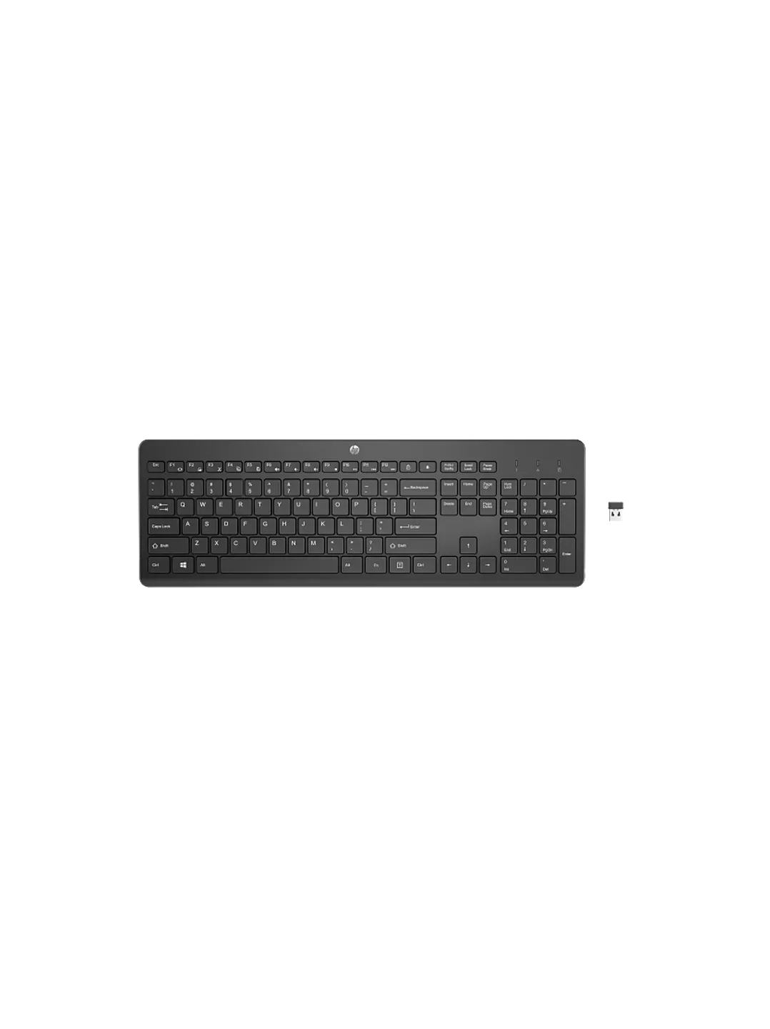 HP 230 Black Wireless Keyboard EMEA