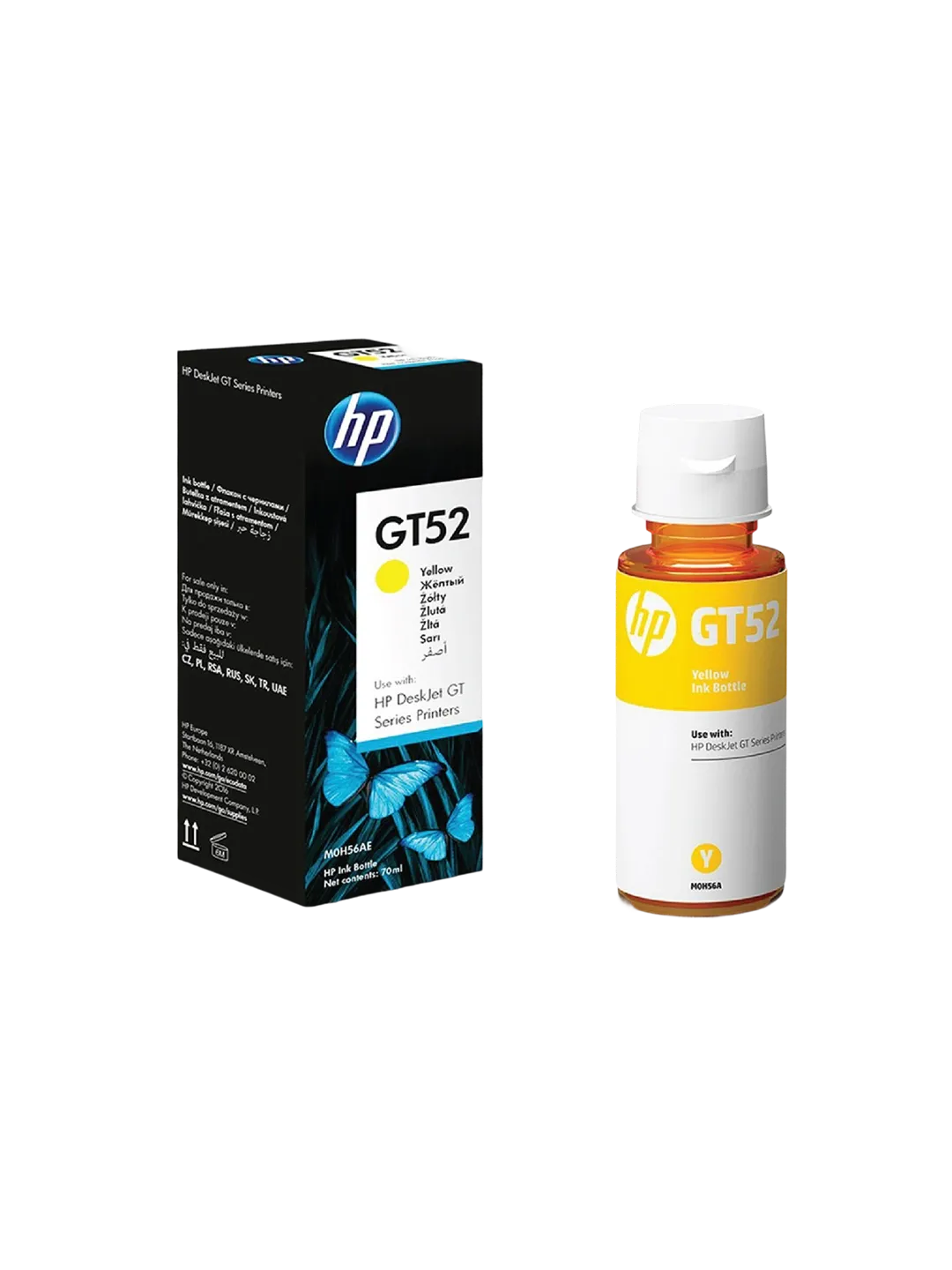 HP GT52 Sarı Original Ink Bottle