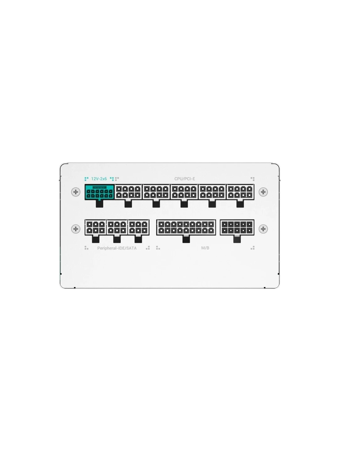 Блок питание Deepcool Gamerstorm PQ650G White — 2