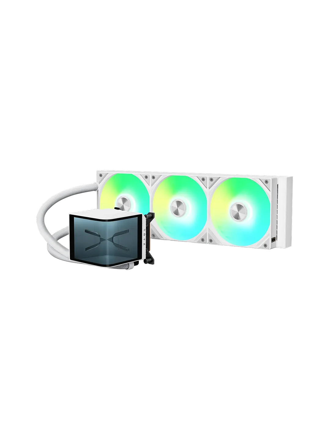 Водяной кулер TRYX PANORAMA 360mm AIO Liquid Cooler ARGB White