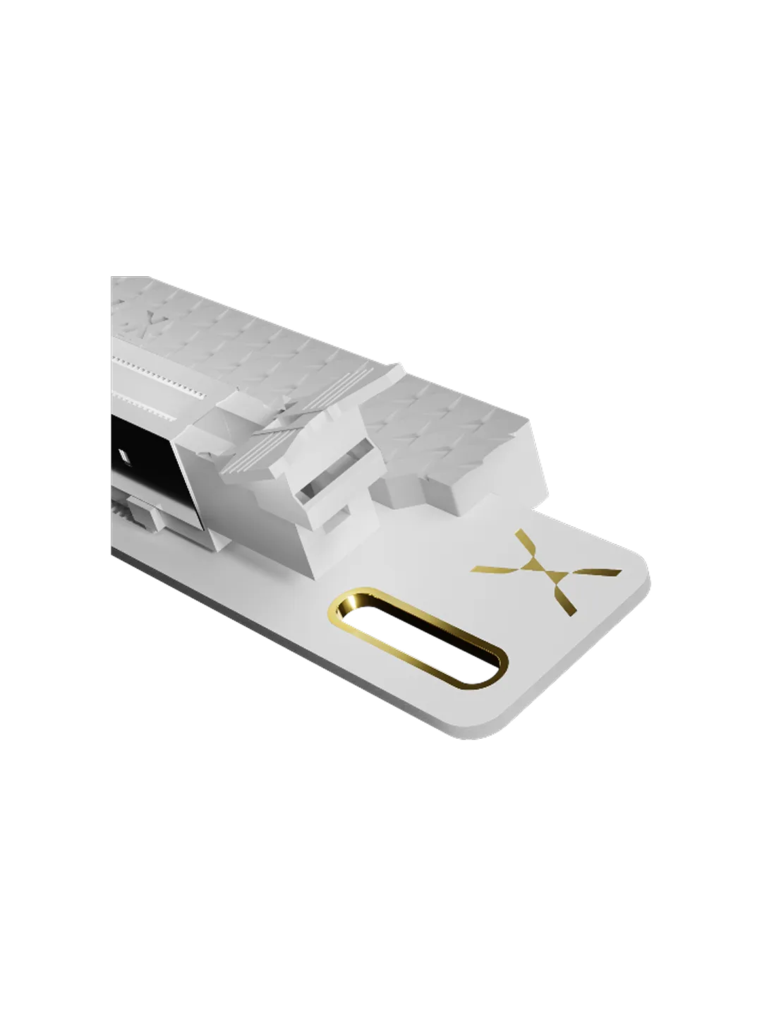 TRYX STRING PCIE 5.0 Riser cable 300mm White — 2