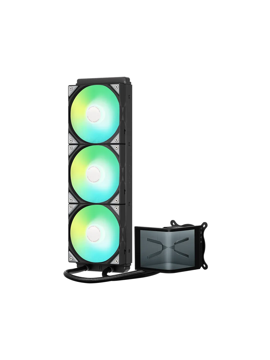 Водяной кулер TRYX PANORAMA SE 360 ARGB Liquid Cooler Black — 3