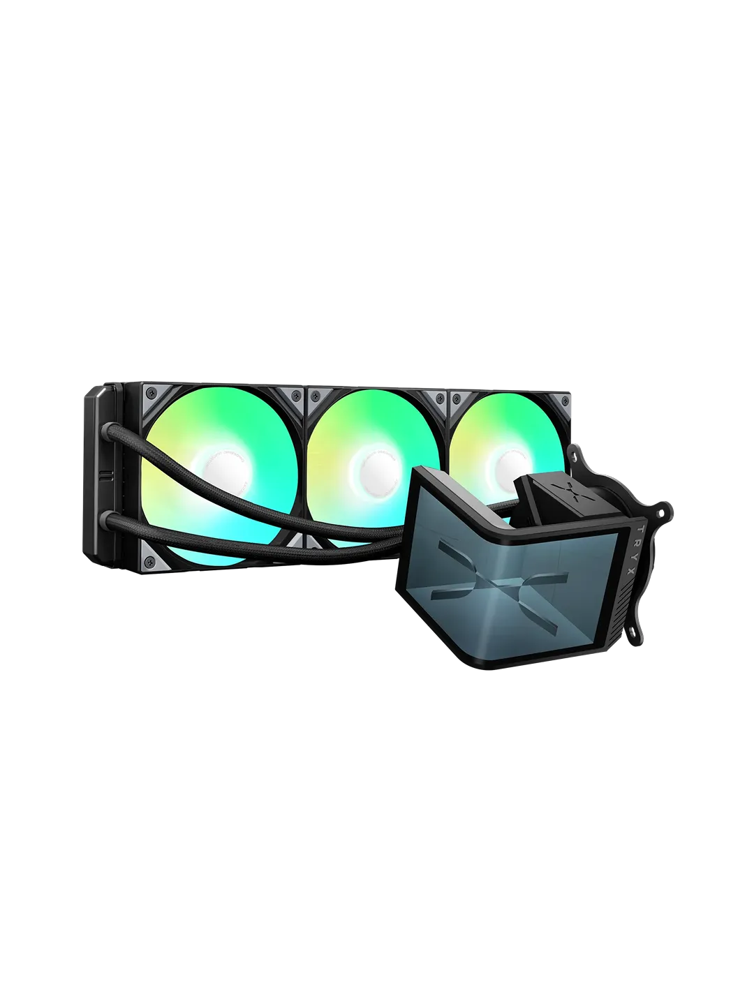 Водяной кулер TRYX PANORAMA 360mm AIO Liquid Cooler Black
