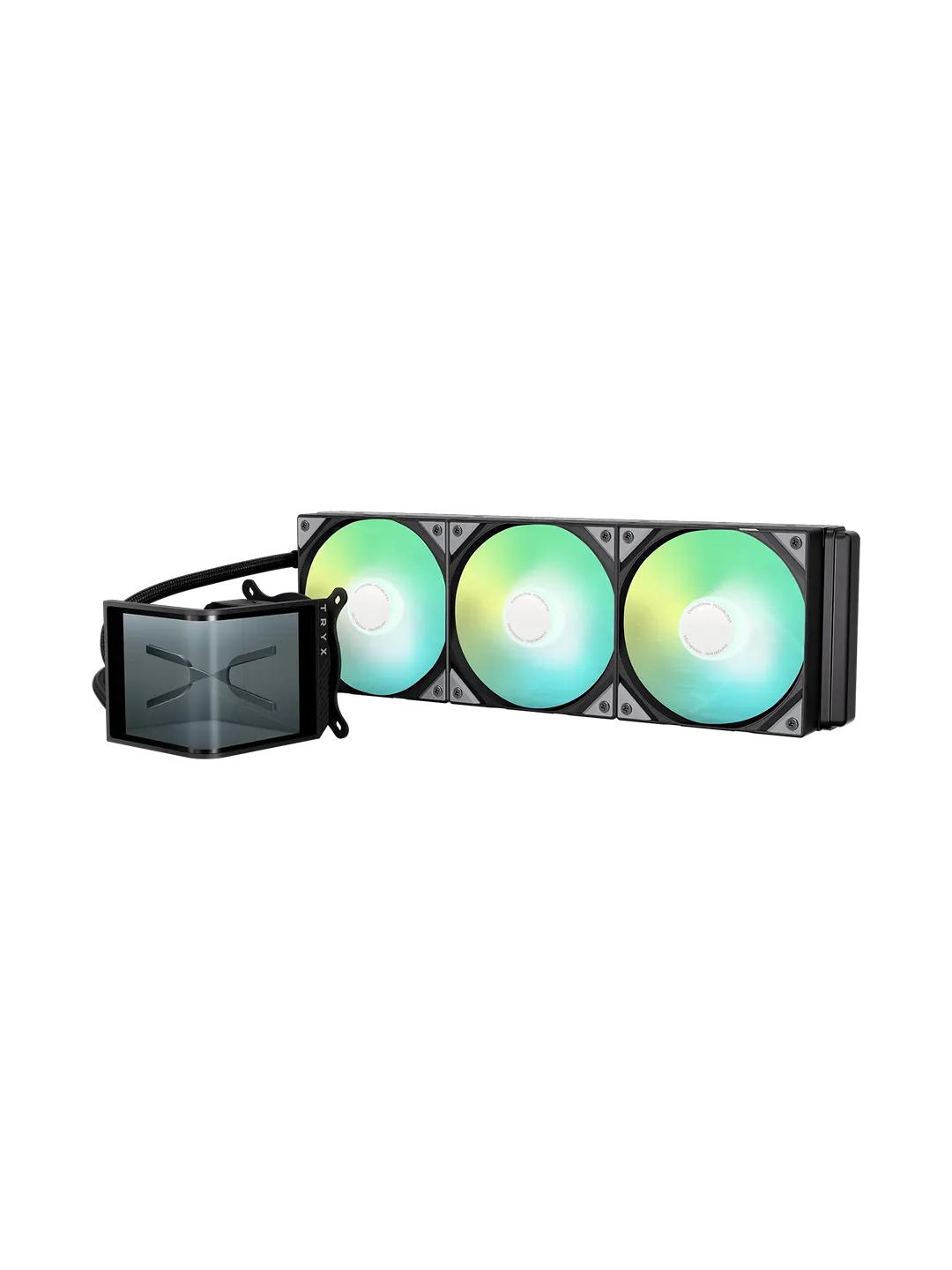 Водяной кулер TRYX PANORAMA SE 360 ARGB Liquid Cooler Black — 4