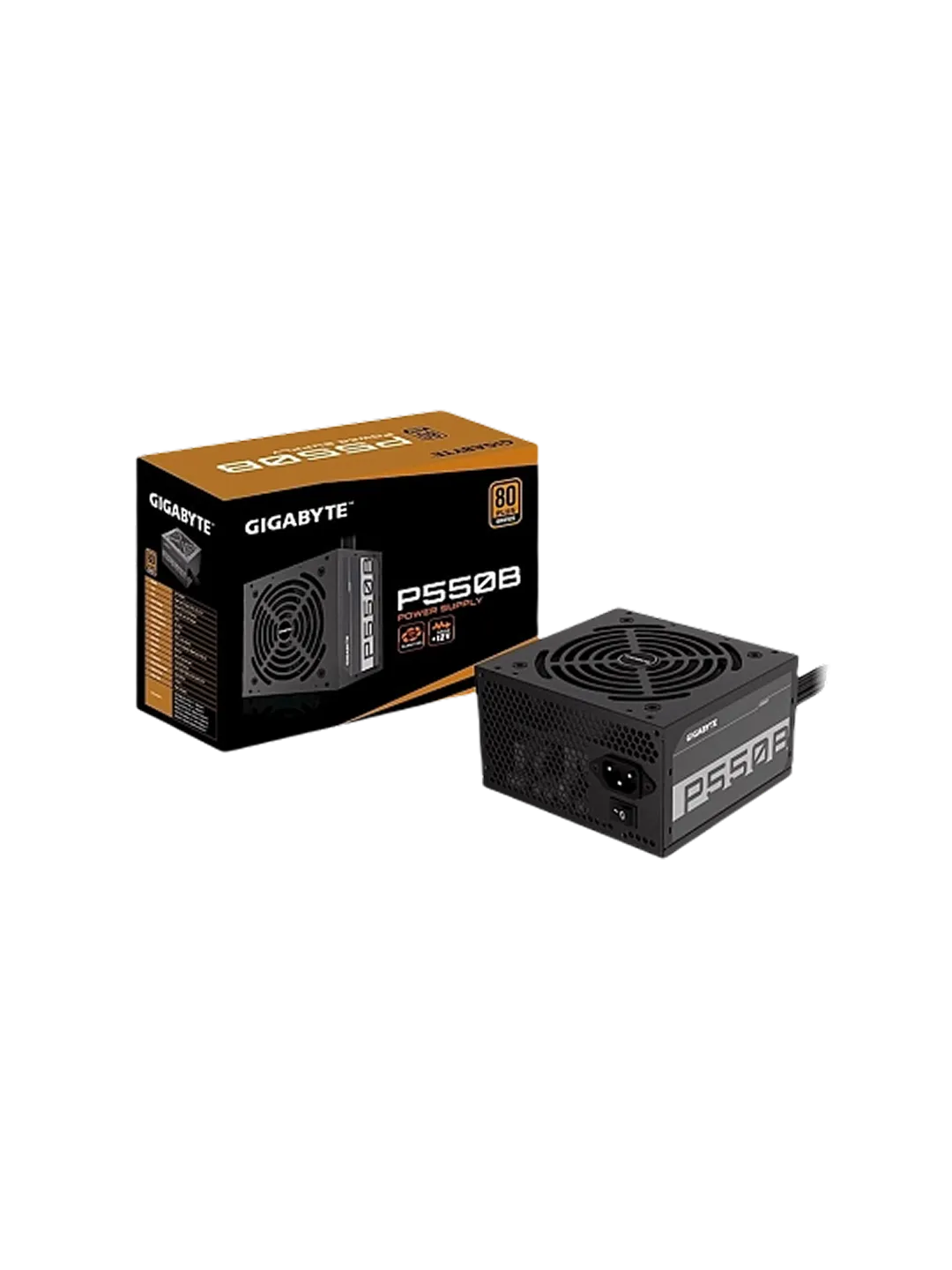 Блок питание Gigabyte P550B 550W, 120mm, 80 Plus Bronze, ATX Power Supply — 4
