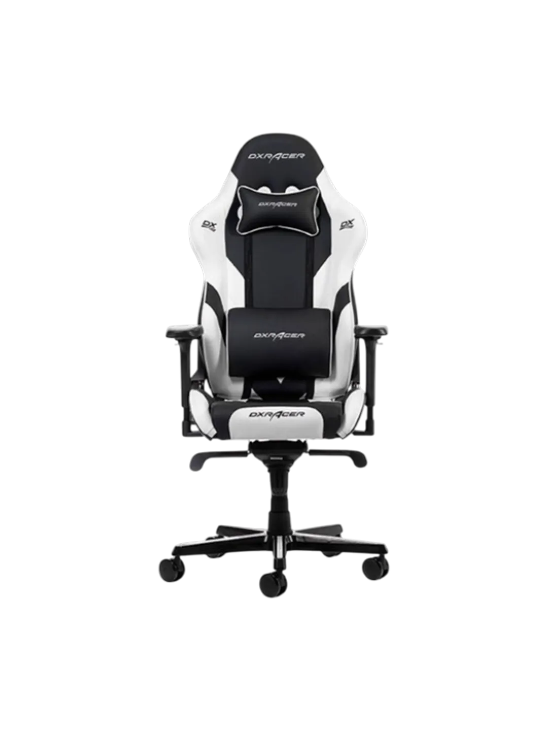 Кресло DXRacer Black and White Gladiator Chair