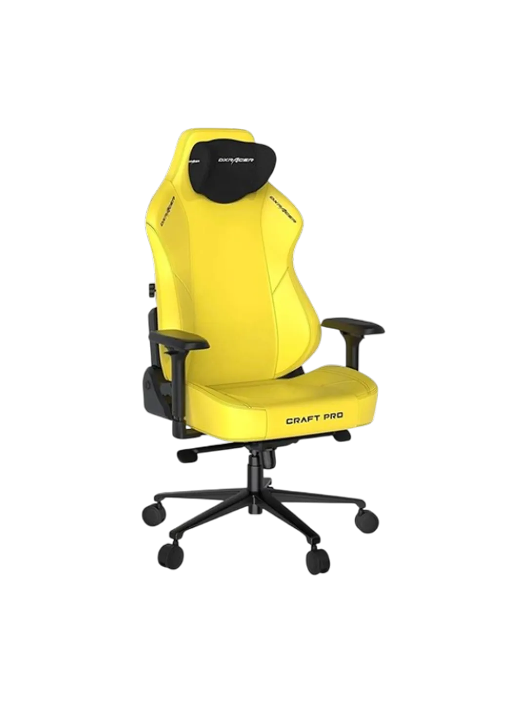 Кресло DXRacer Full Yellow Craft Pro Chair — 4