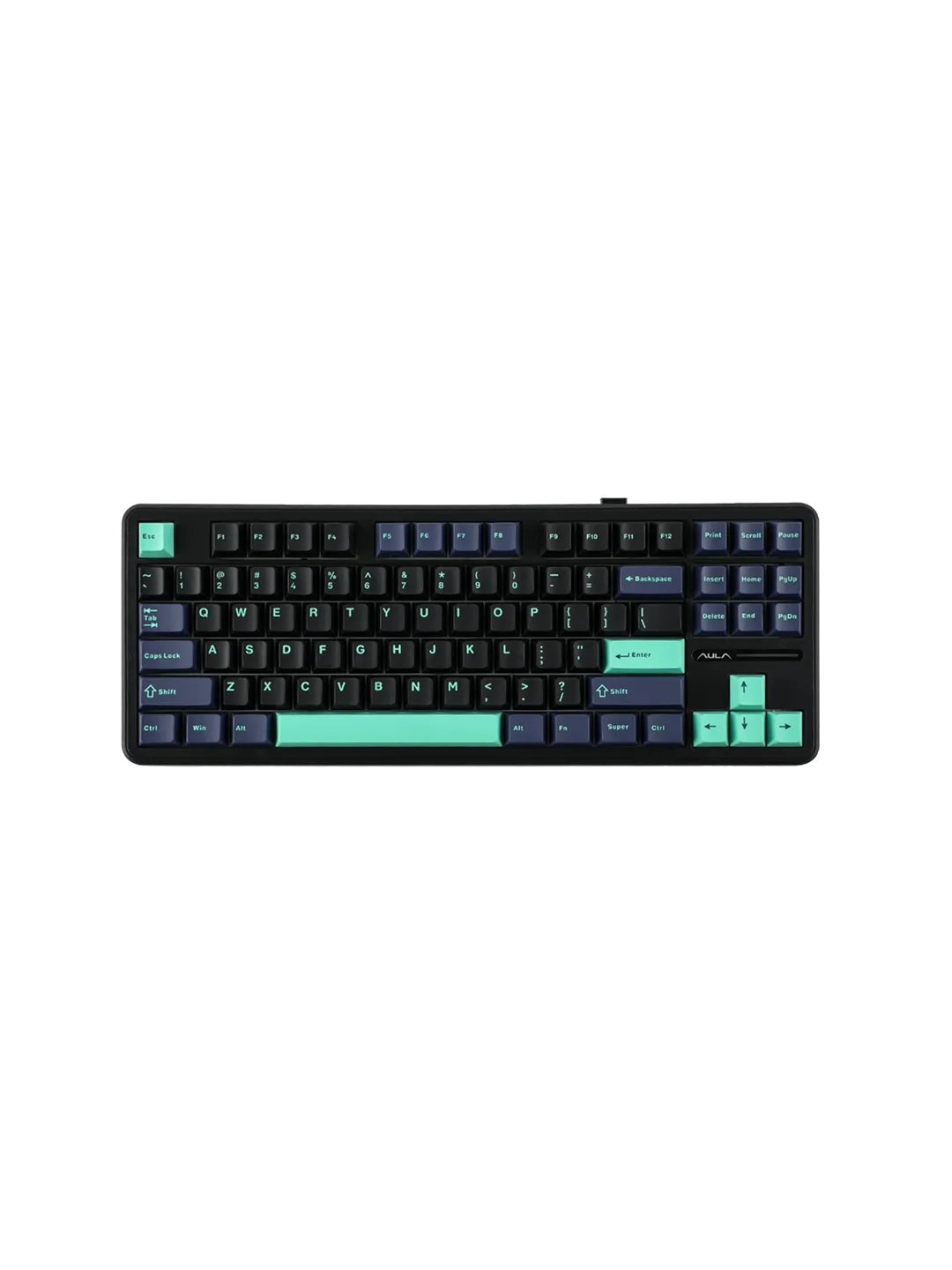 AULA F87 PRO BLACK GREEN Wireless Mechanical Keyboard