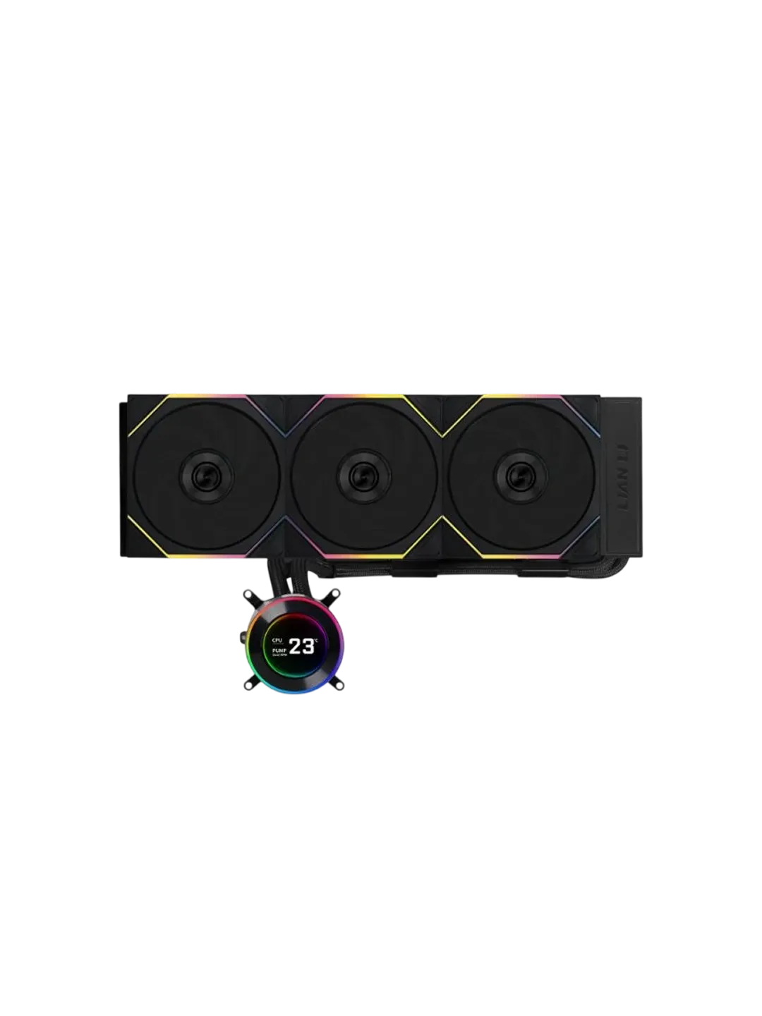 Lian Li HydroShift 2 LCD-C 360TL BLACK suv sovutgichi — 2