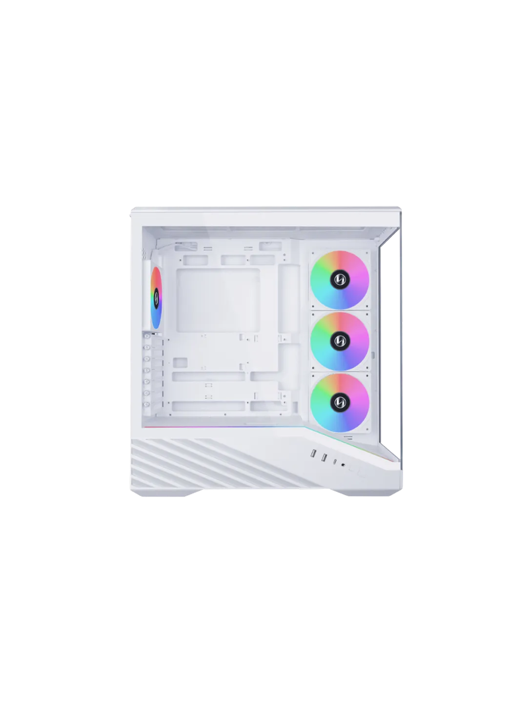 Lian Li Vector V100R ATX Mid Tower Case WHITE — 2