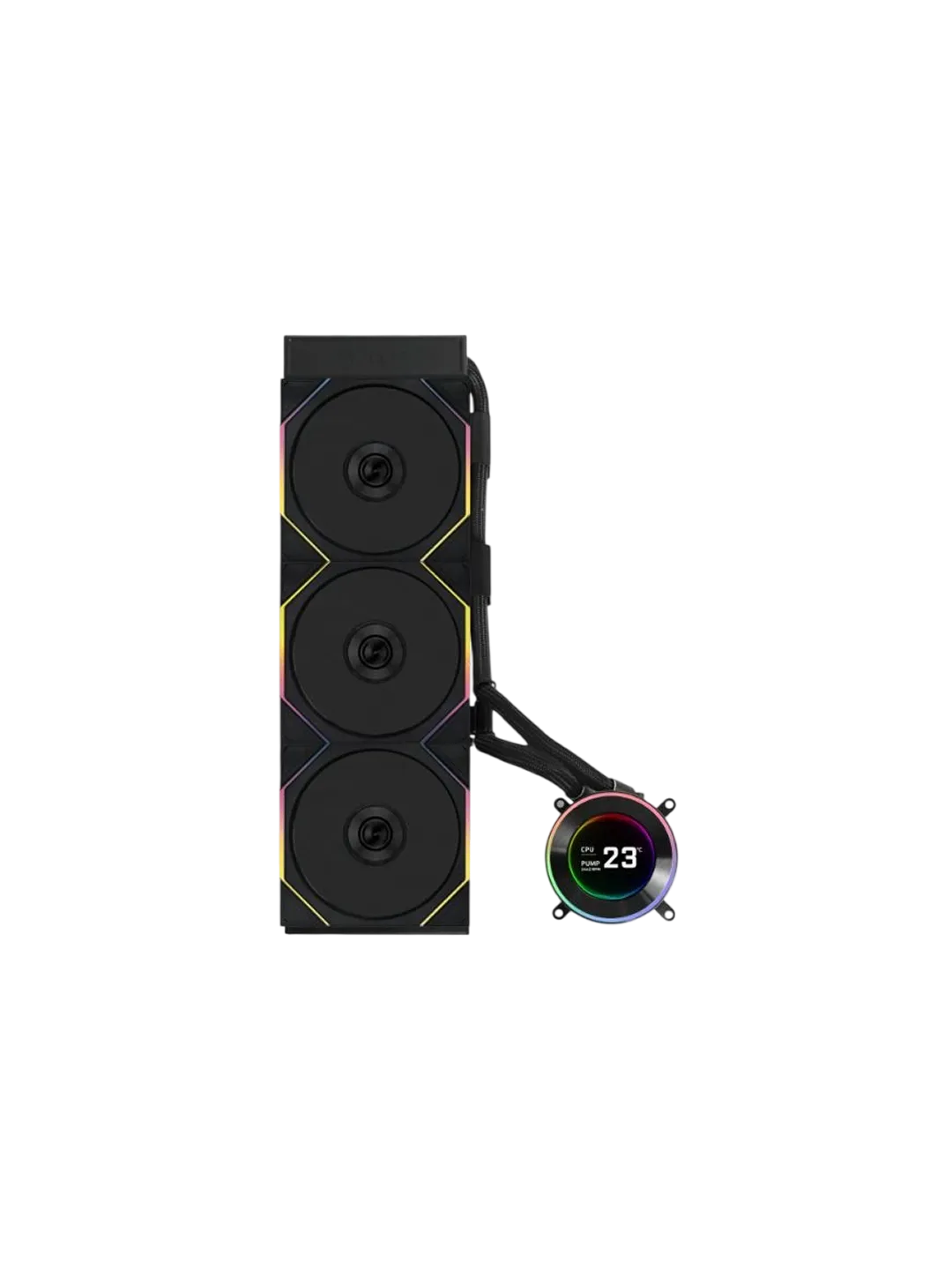Lian Li HydroShift 2 LCD-C 360TL BLACK suv sovutgichi