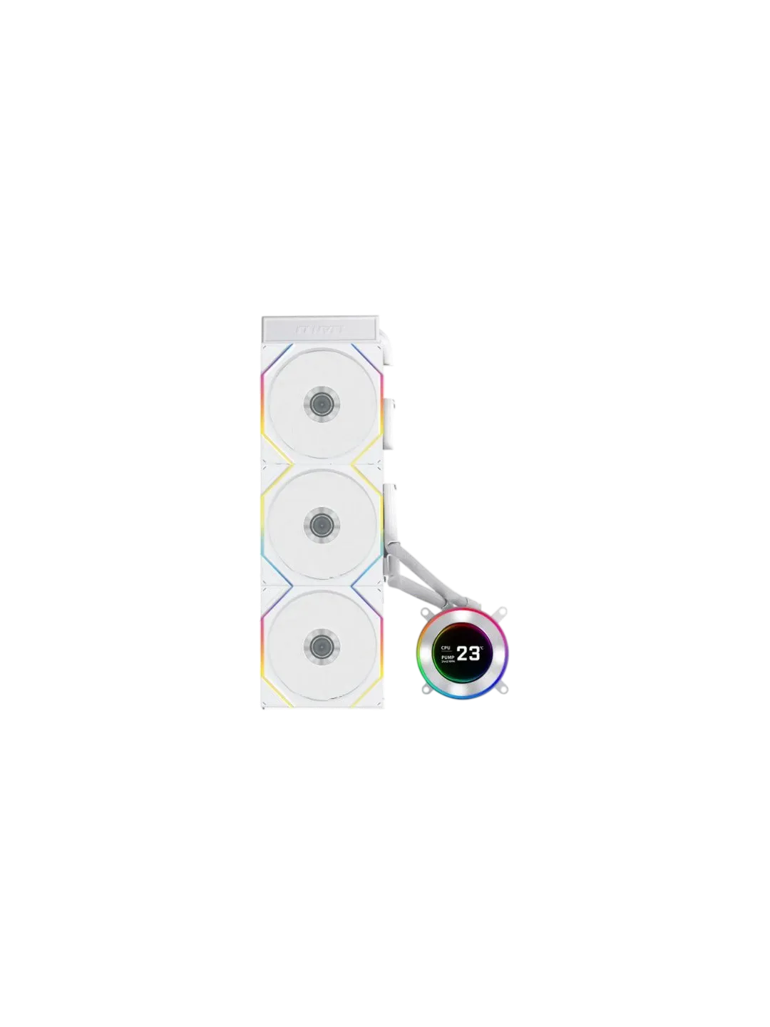 Lian Li HydroShift 2 LCD-C 360TL WHITE suvli sovutgich